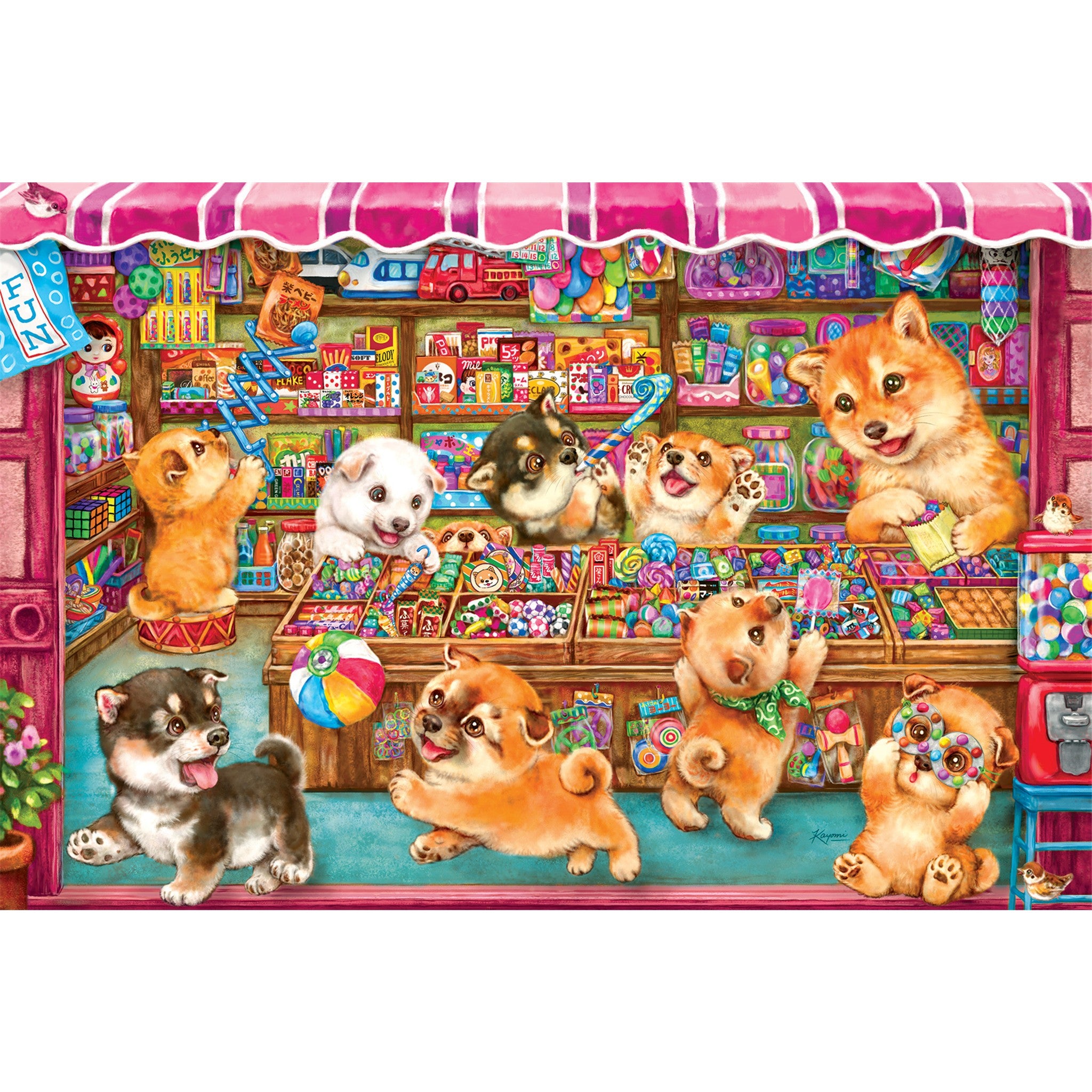 Shiba's Candy Store 35 Piece Floor Puzzle - Online Only