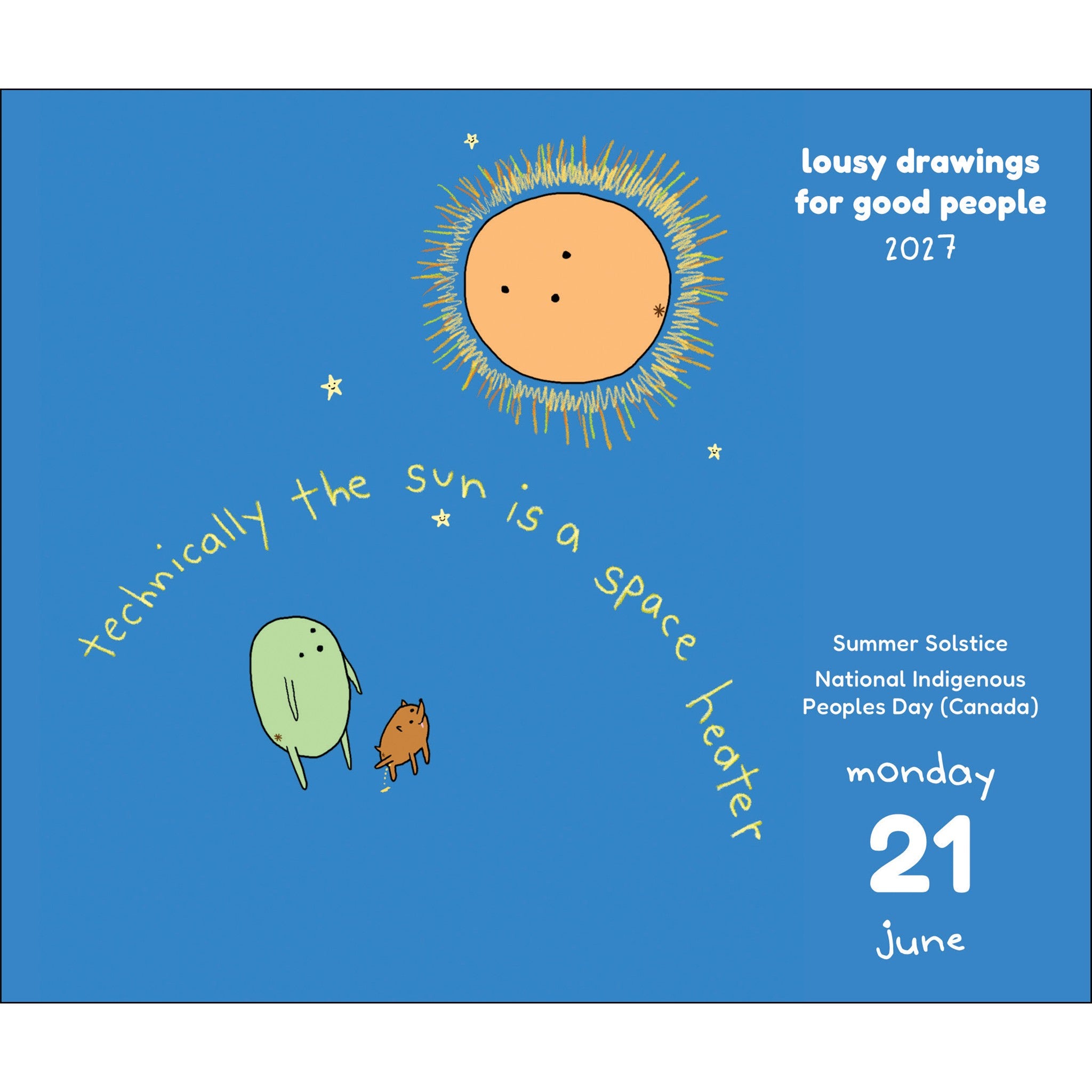 Lousy Drawings for Good People 2027 Box Calendar - Online Only
