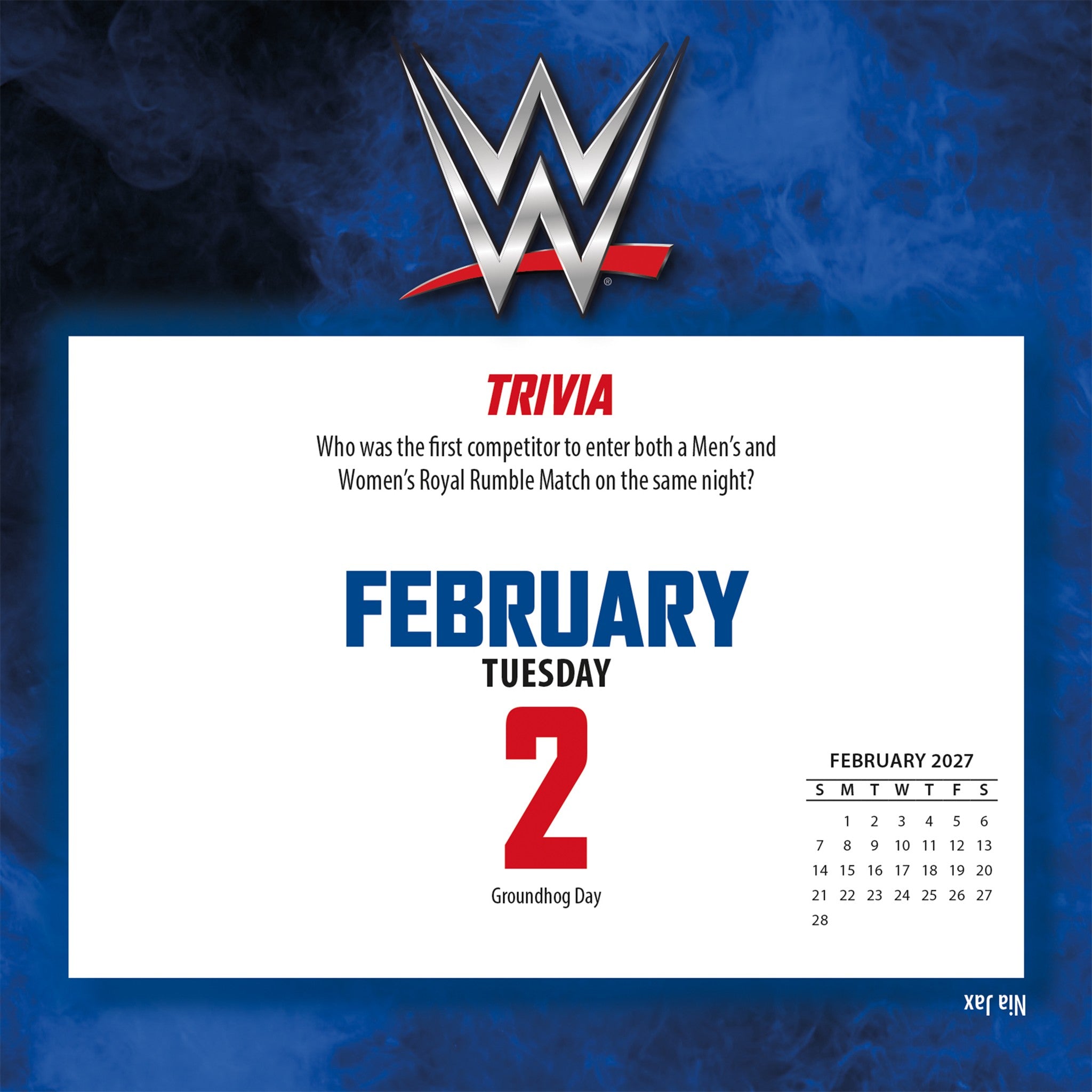 WWE 2027 Box Calendar