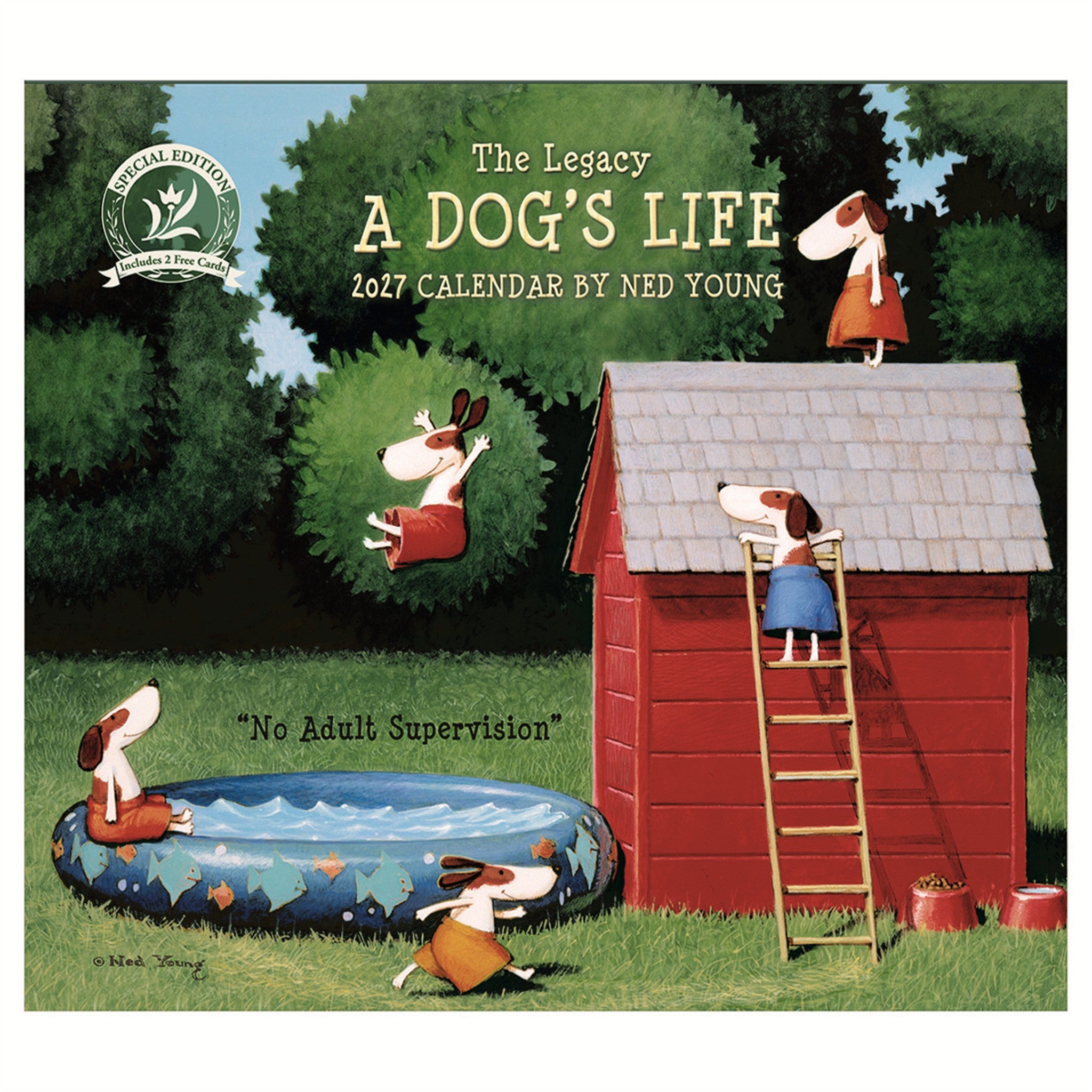 A Dog's Life Special Edition 2027 Wall Calendar