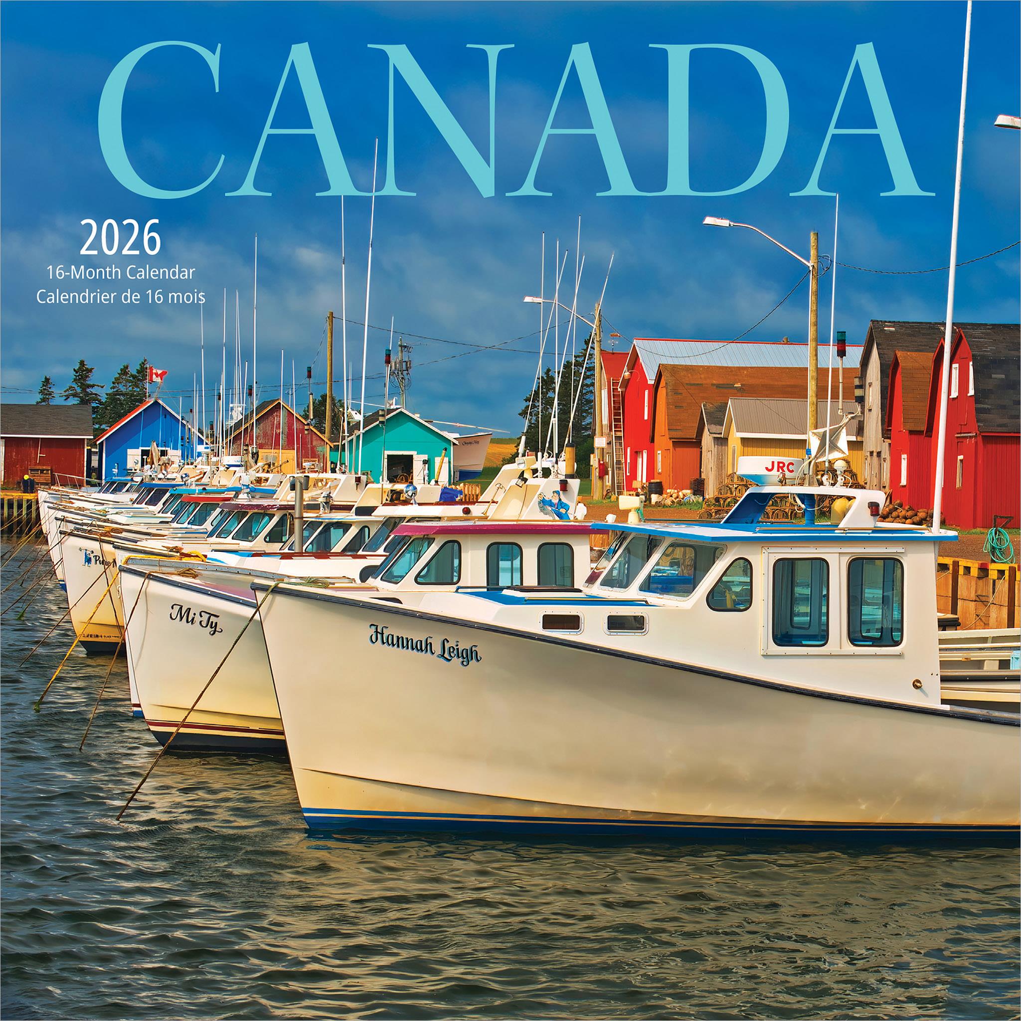 Canada 2026 Mini Calendar