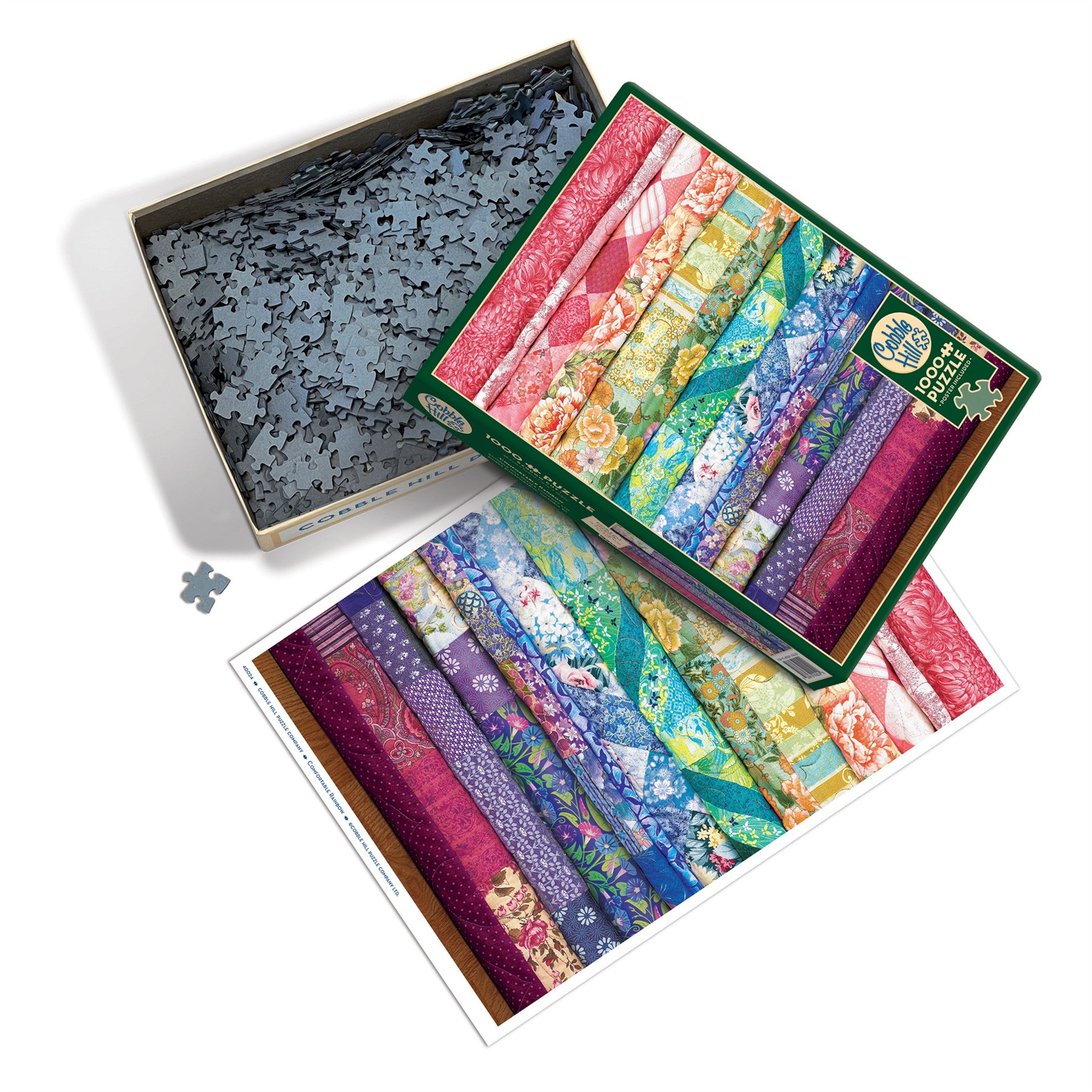 Comfortable Rainbow 1000 Piece Puzzle