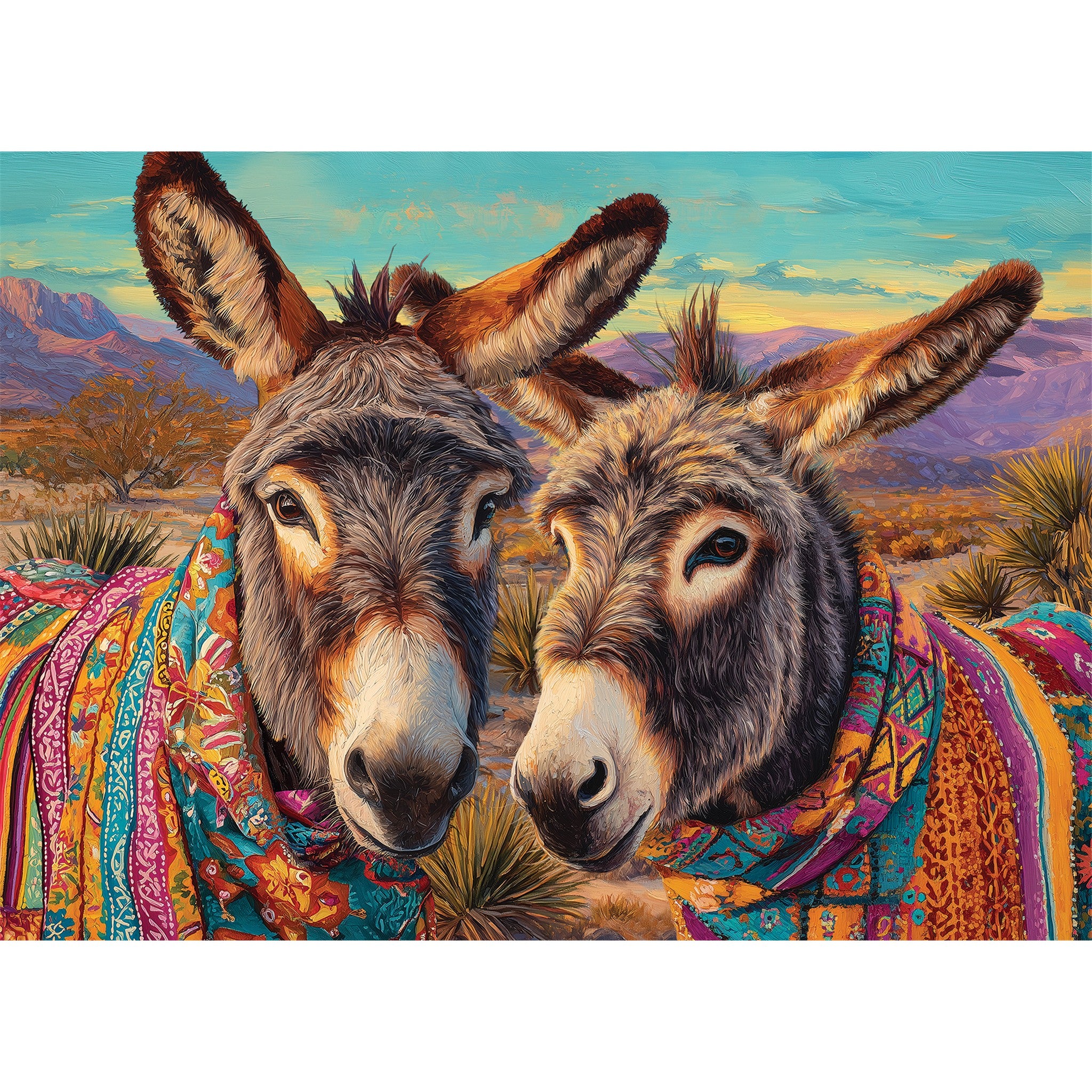 Dos Burros 500 Piece Puzzle