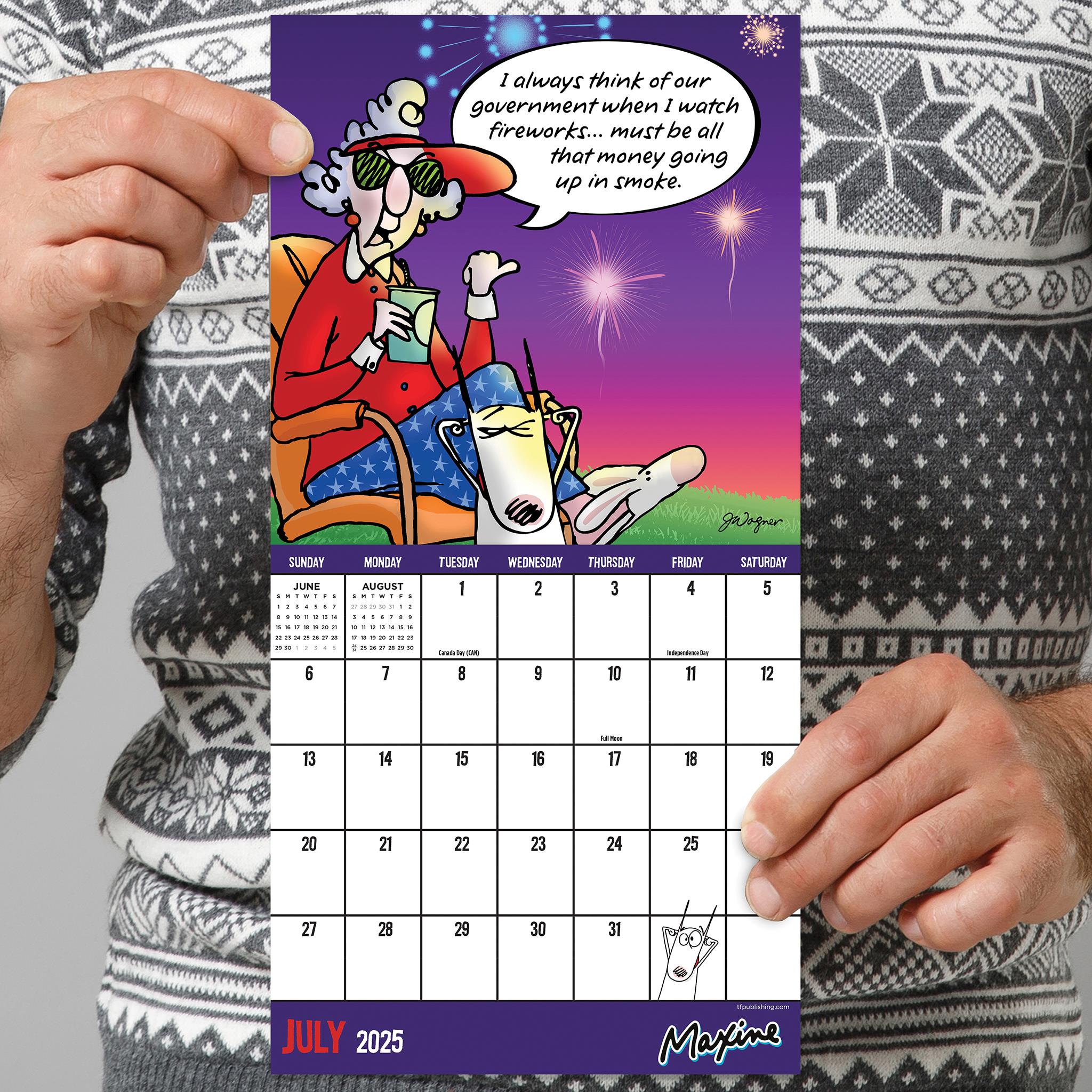 Maxine Mini 2025 Calendar