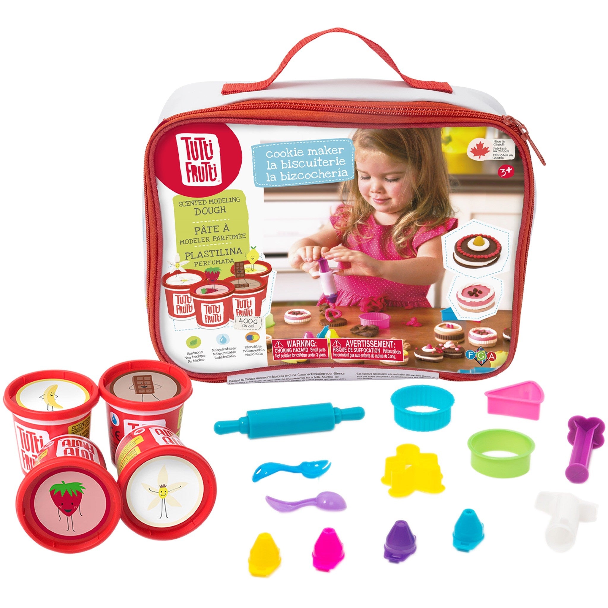 Cookie Maker Kit Tutti Frutti Lunchbag