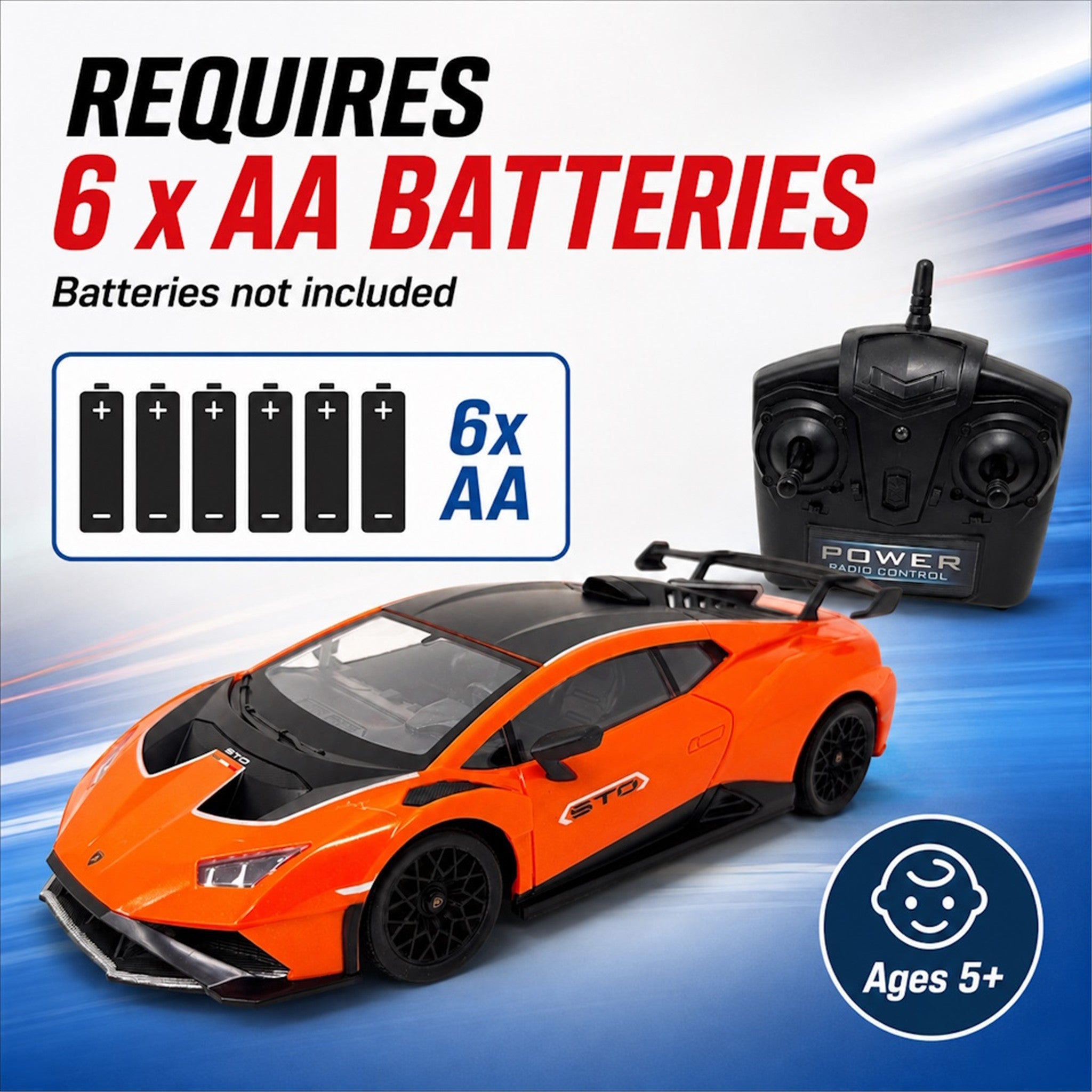 Hyper Drive R/C Lamborghini Huracan STO 1:18 Scale