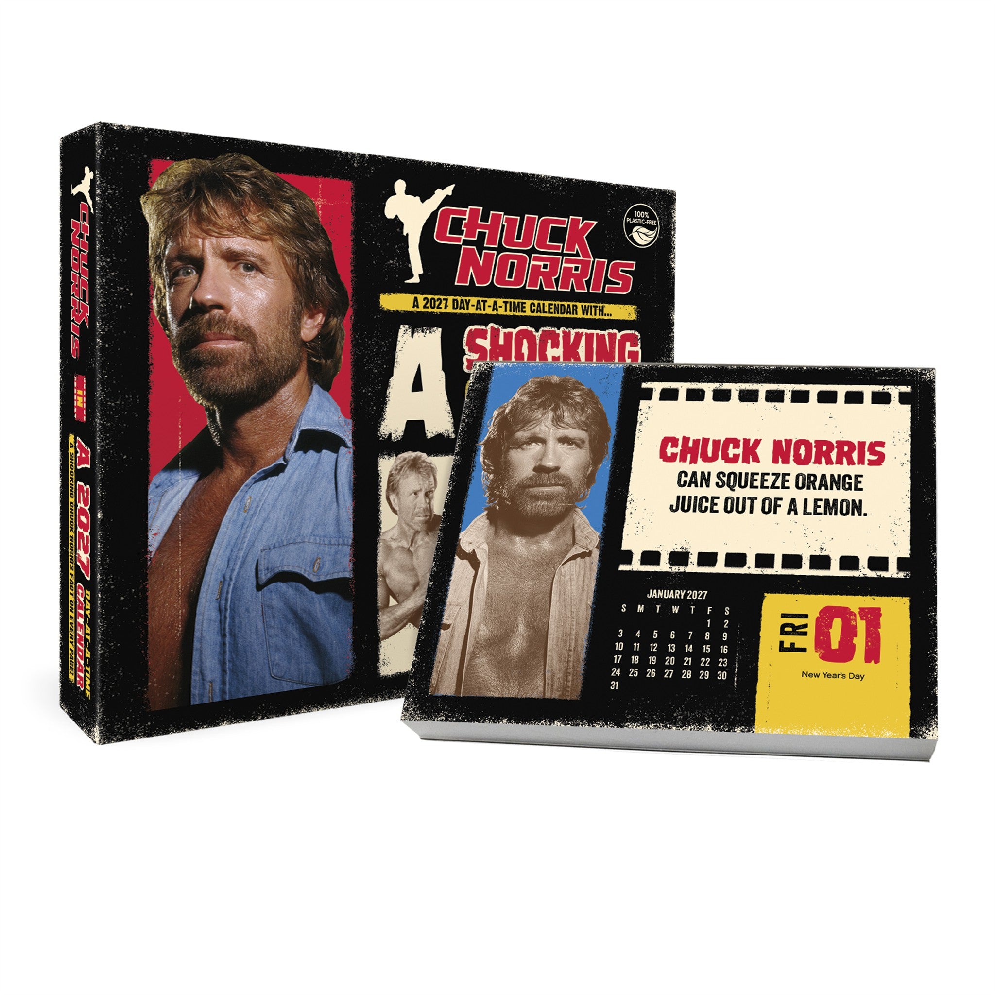 Chuck Norris 2027 Box Calendar