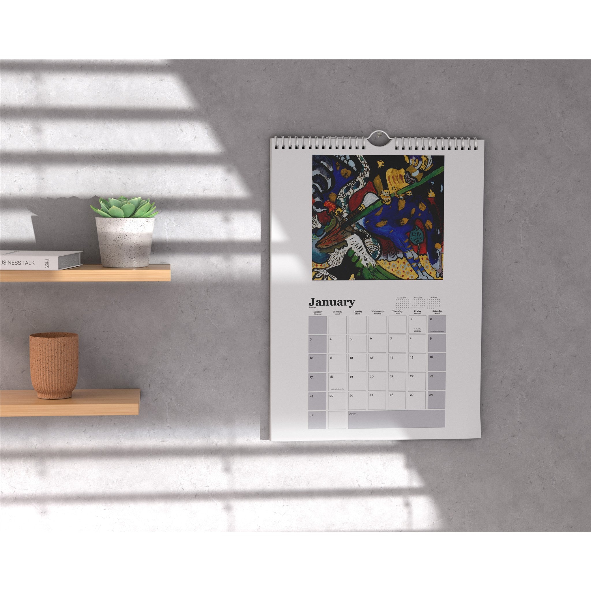 Kandinsky 2027 Wall Calendar - Online Only