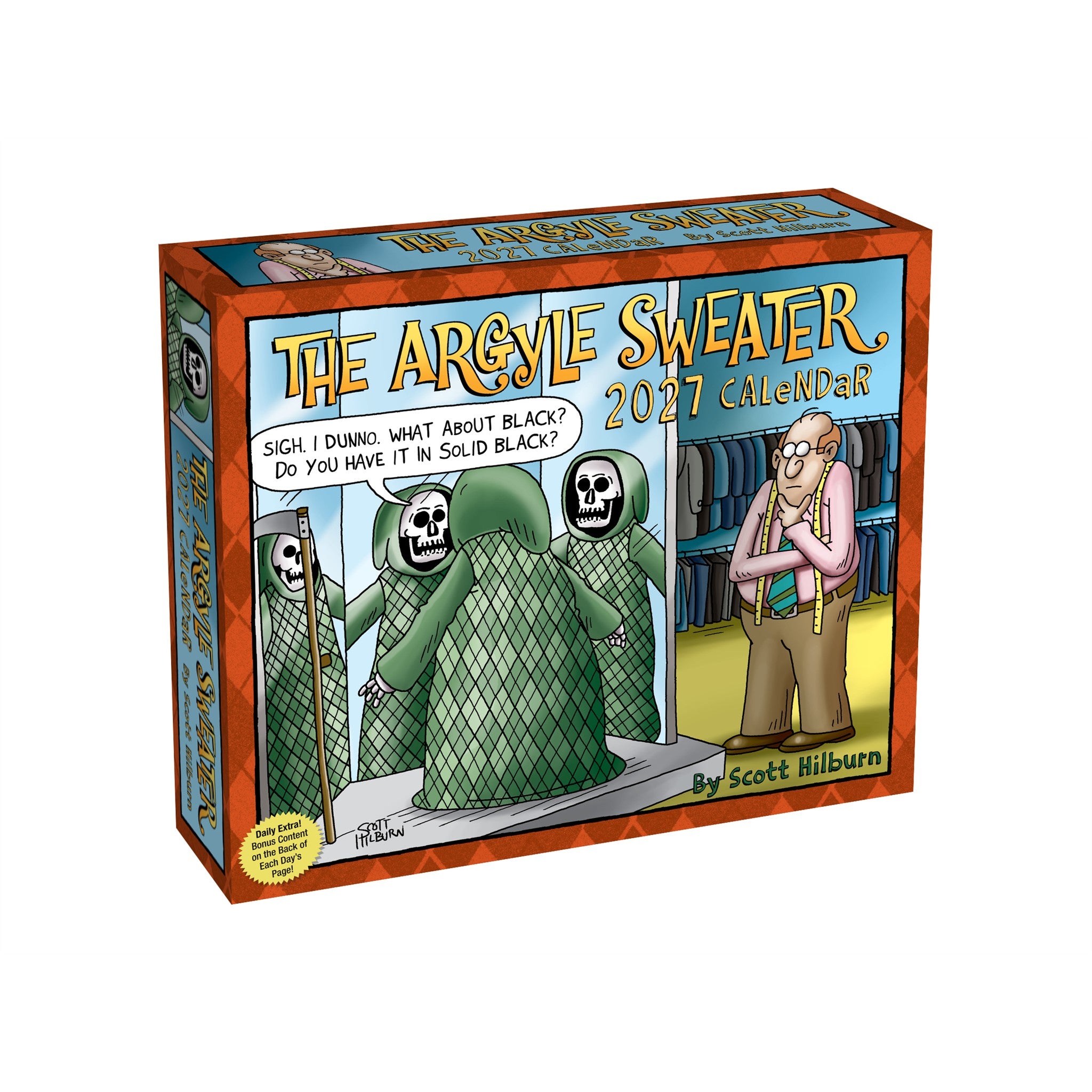 Argyle Sweater 2027 Box Calendar