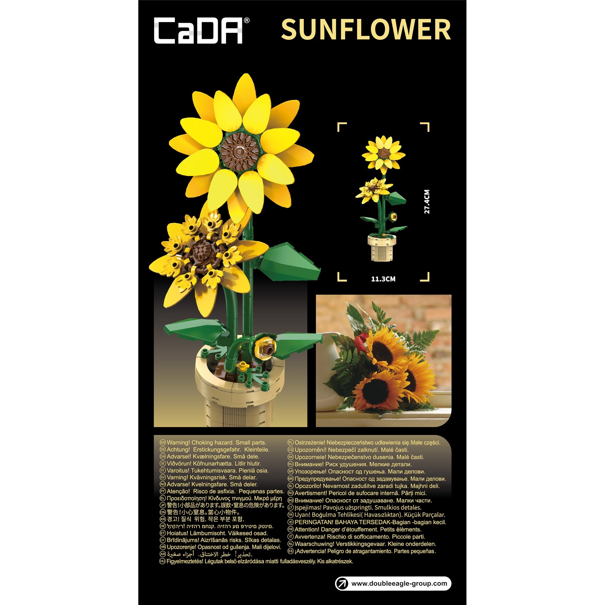 Sunflower 187 Pieces