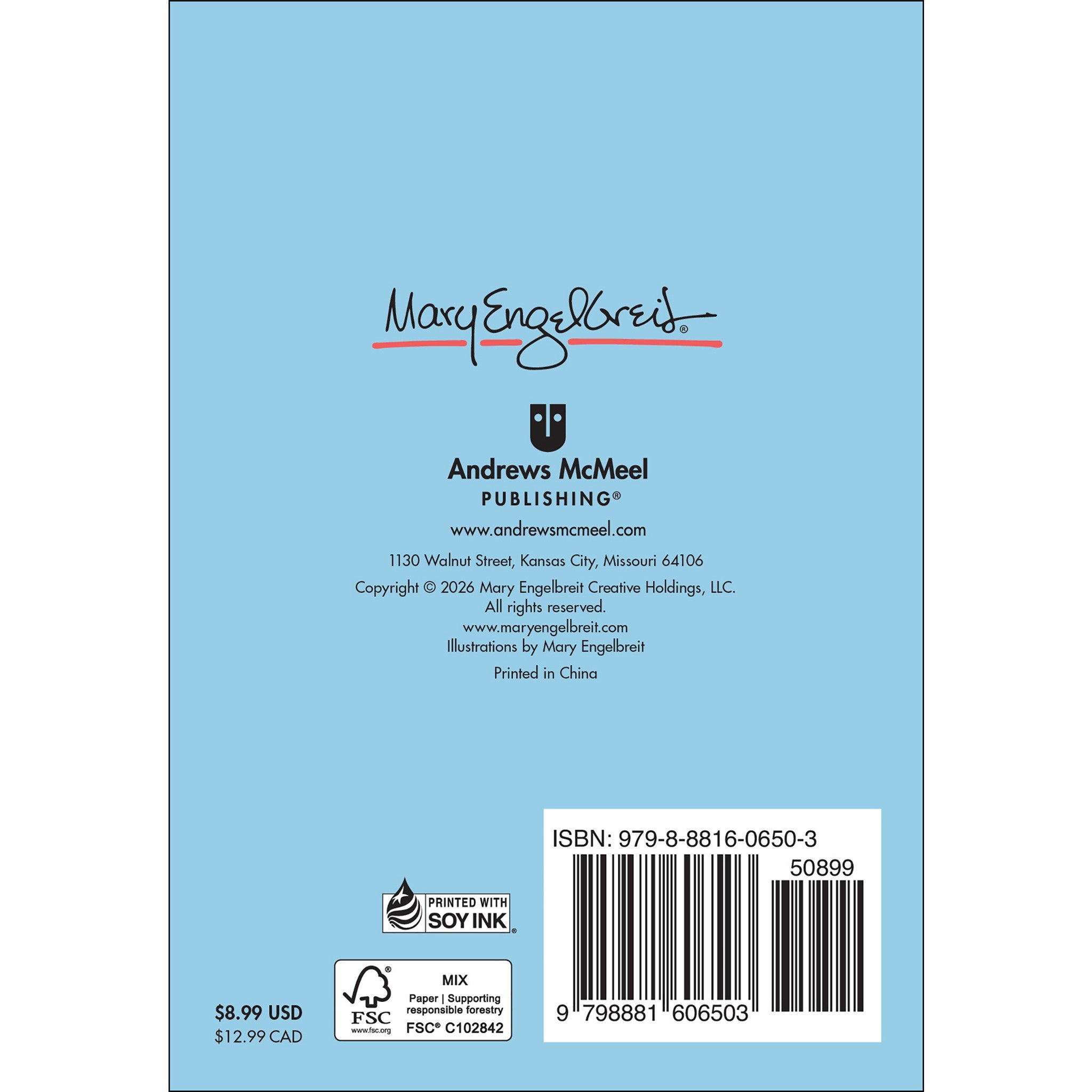 Mary Engelbreit's Good Vibes Only 2027 Pocket Planner