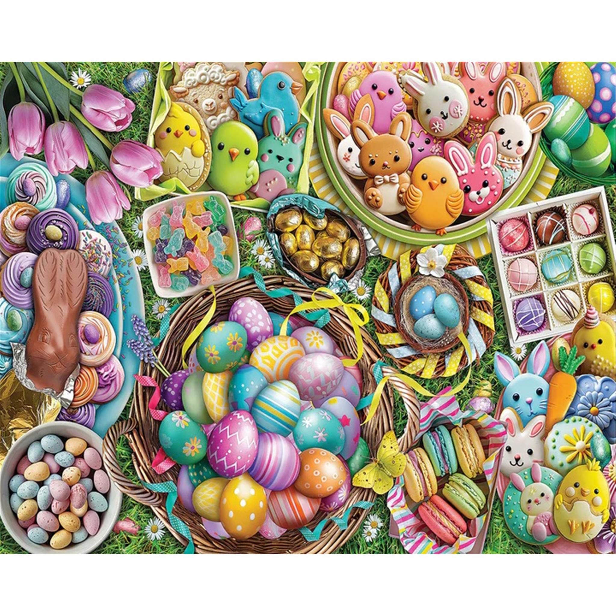 99 Easter Eggs 1000 Piece Puzzle