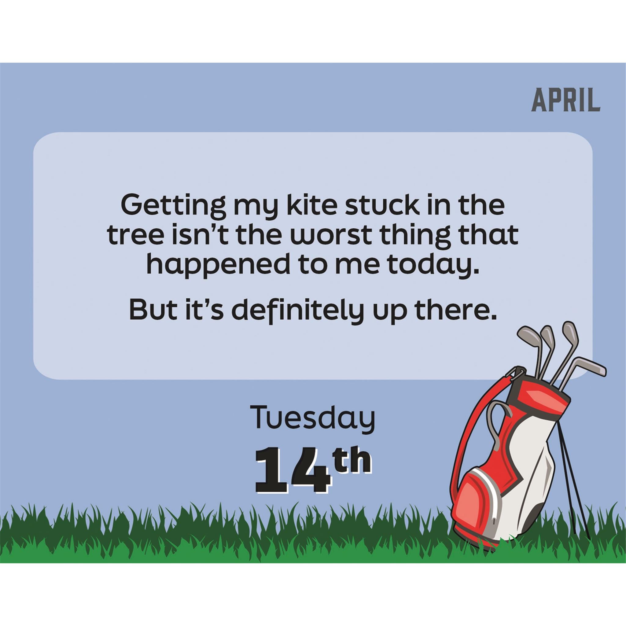 King Of The Dad Jokes 2026 Box Calendar