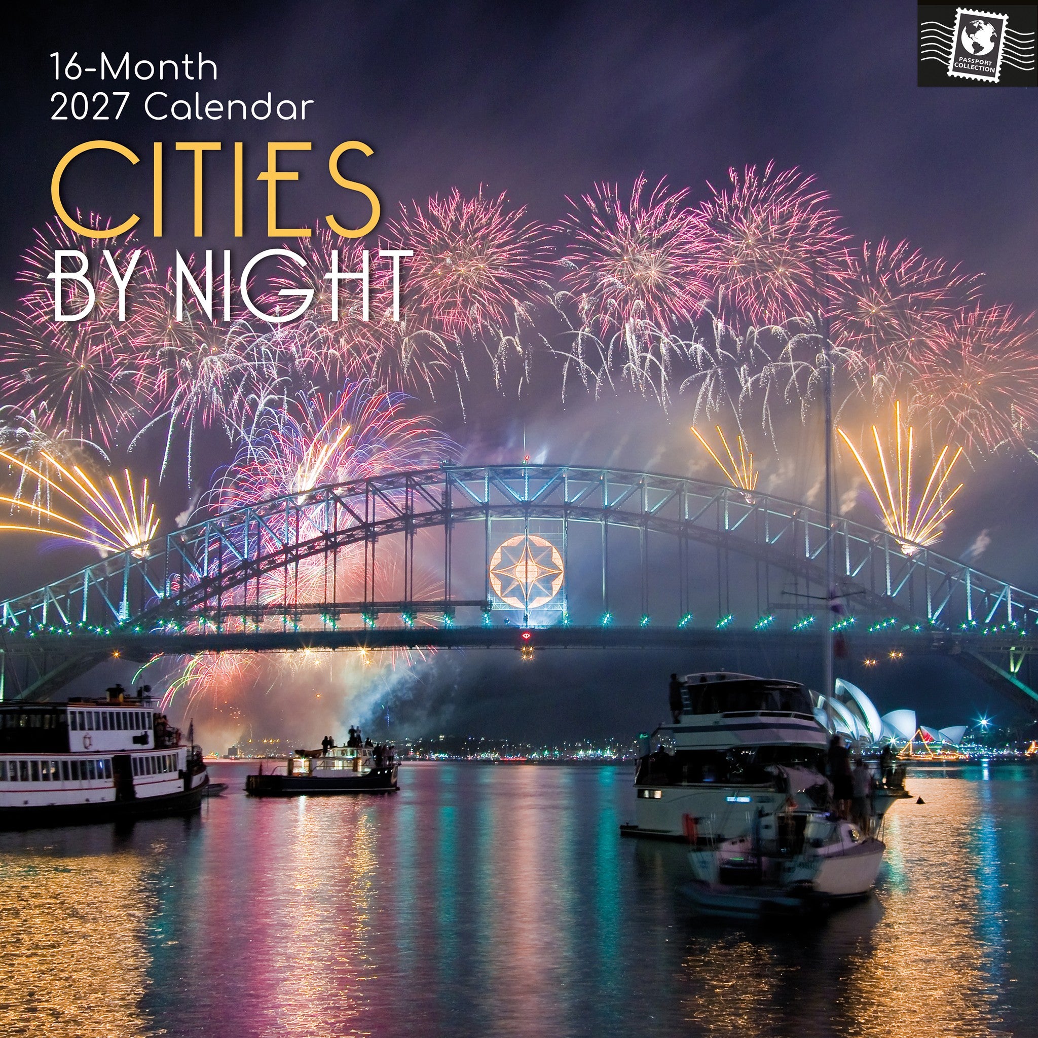 Cities by Night 2027 Wall Calendar
