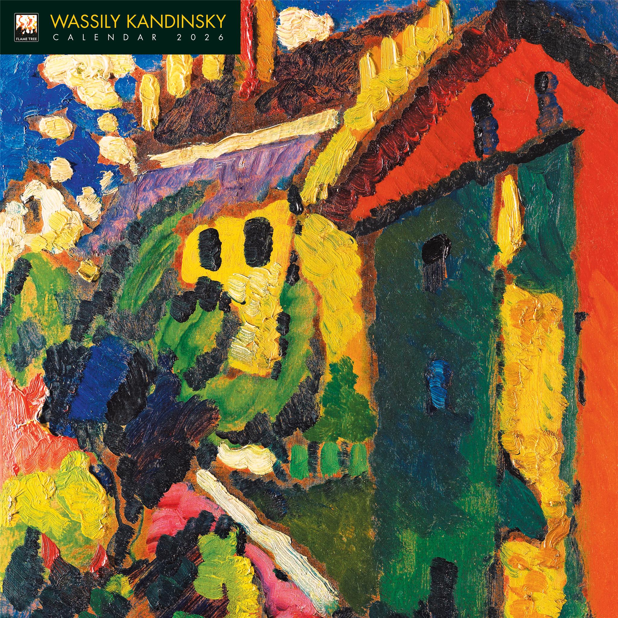 Wassily Kandinsky 2026 Wall Calendar