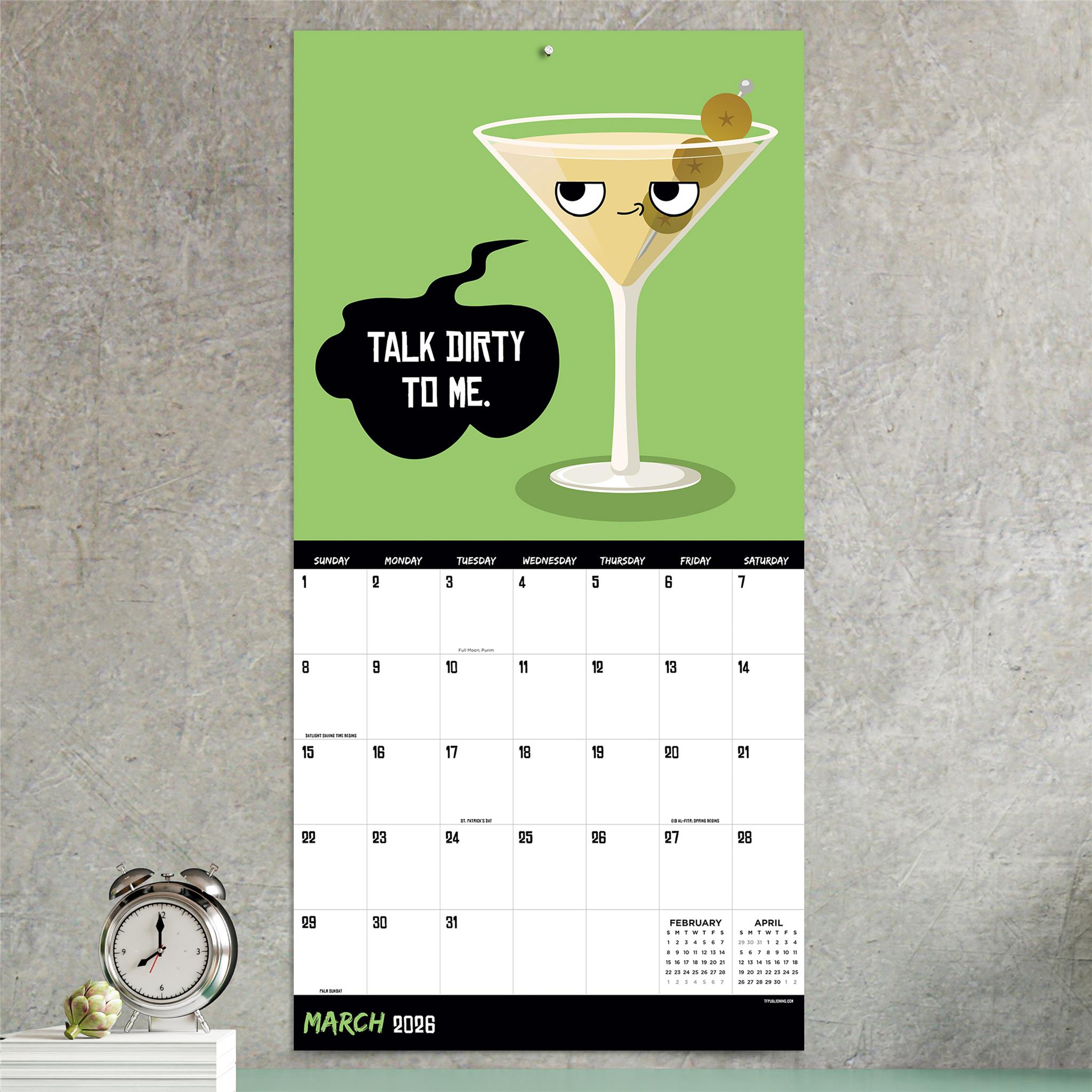 Rated R Puns 2026 Wall Calendar - Online Only
