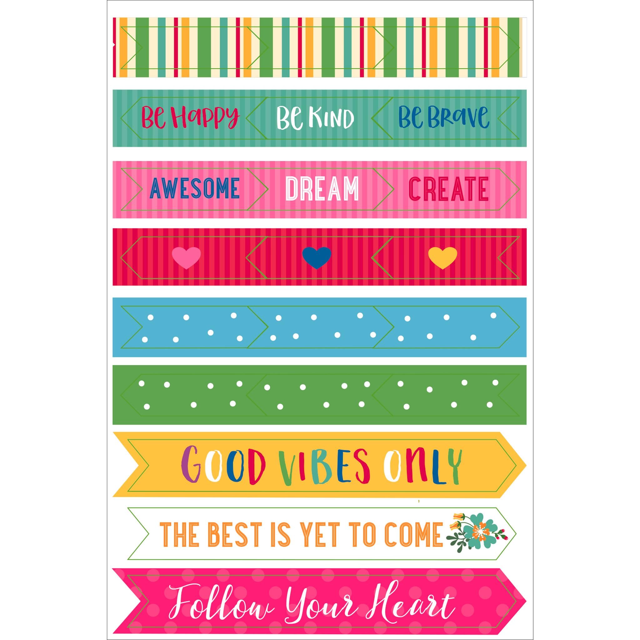 Borders Frames Planner Stickers