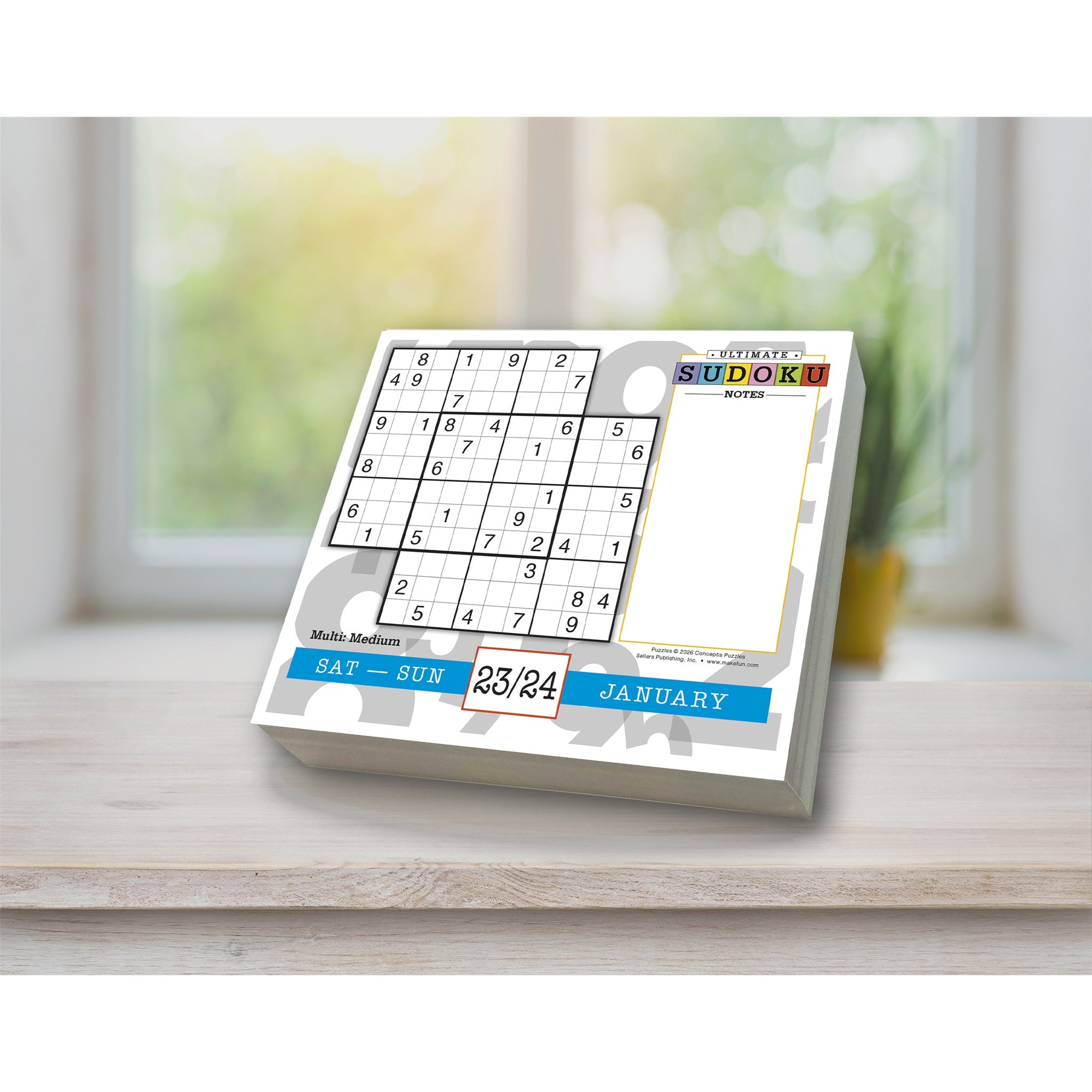 Ultimate Sudoku 2027 Box Calendar