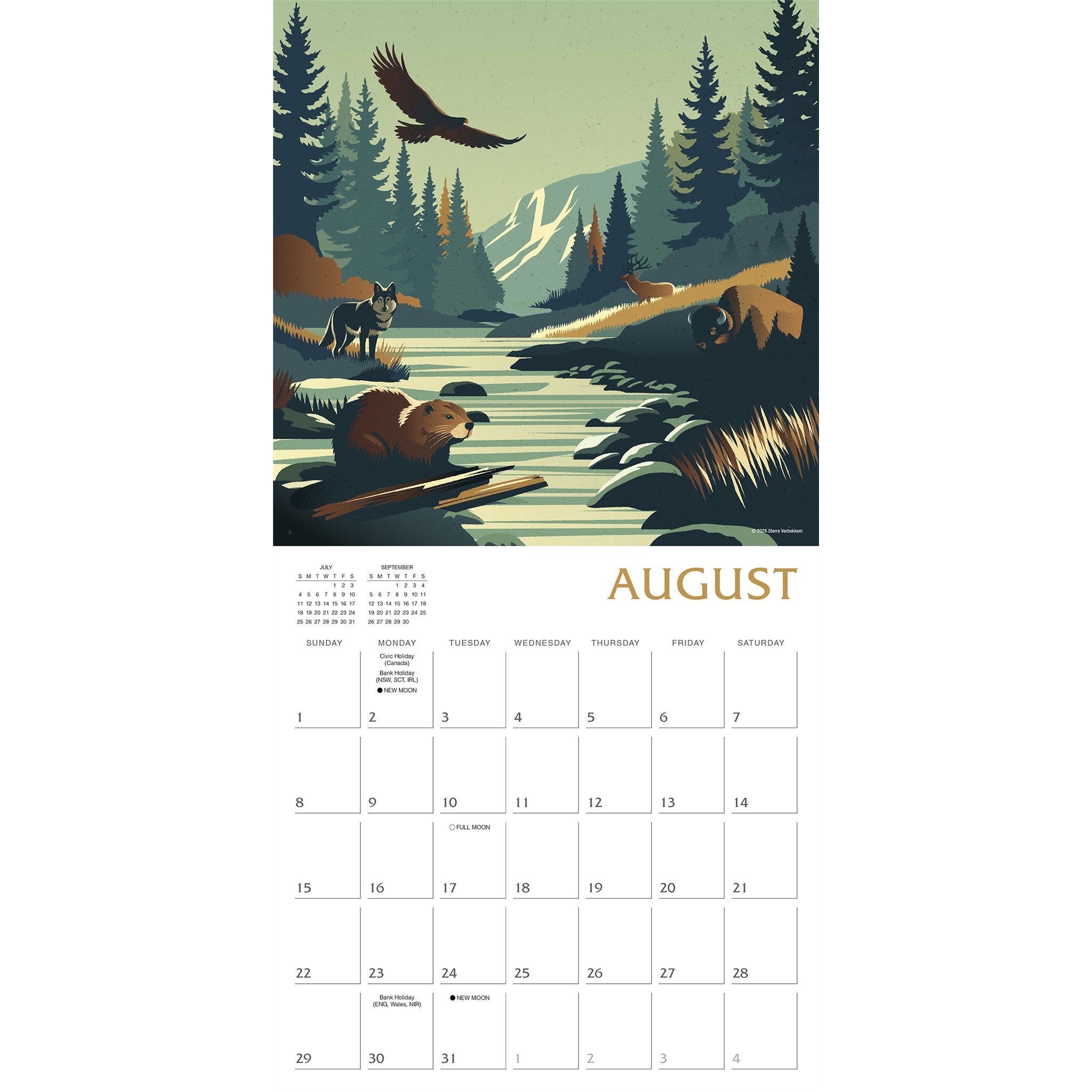 Mountain Life 2027 Wall Calendar - Online Only