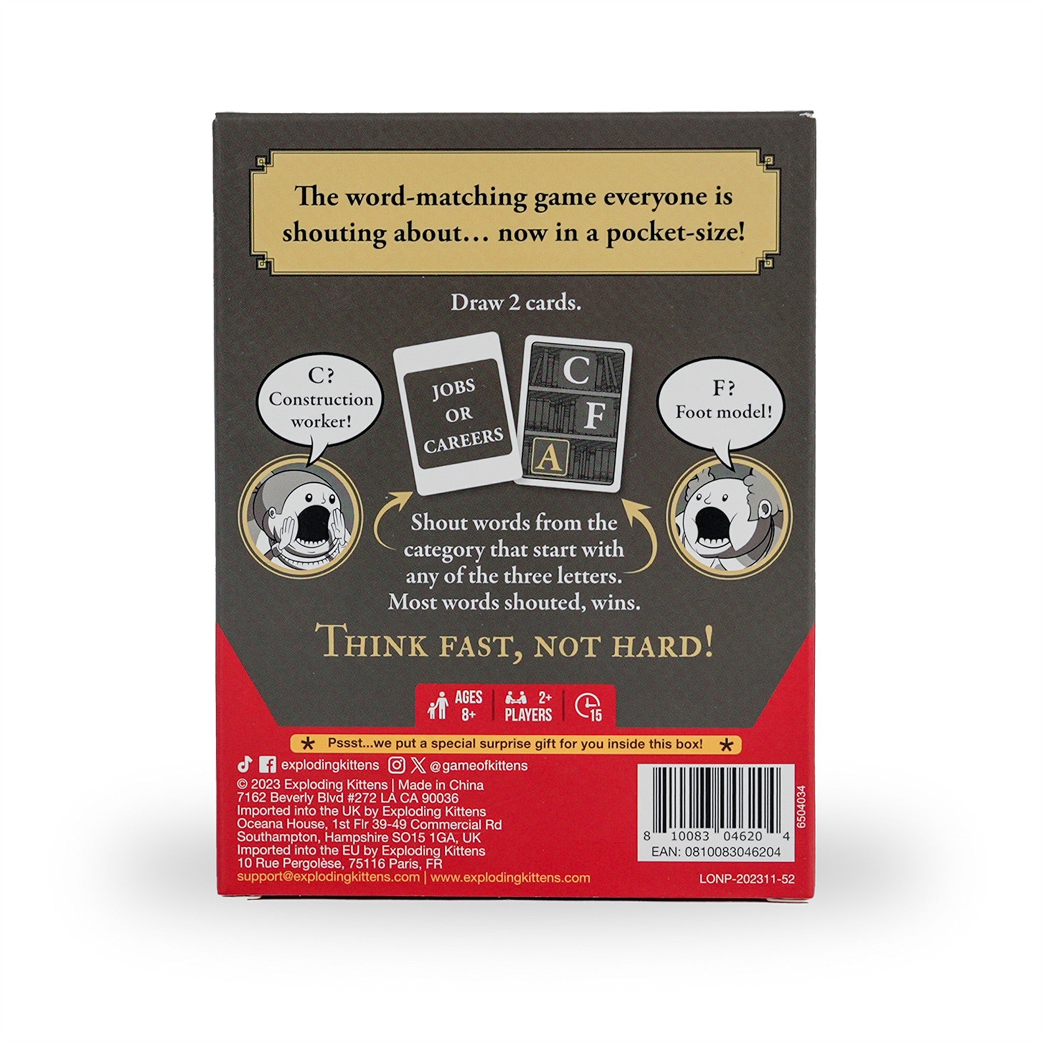 Really Loud Librarians Grab & Game