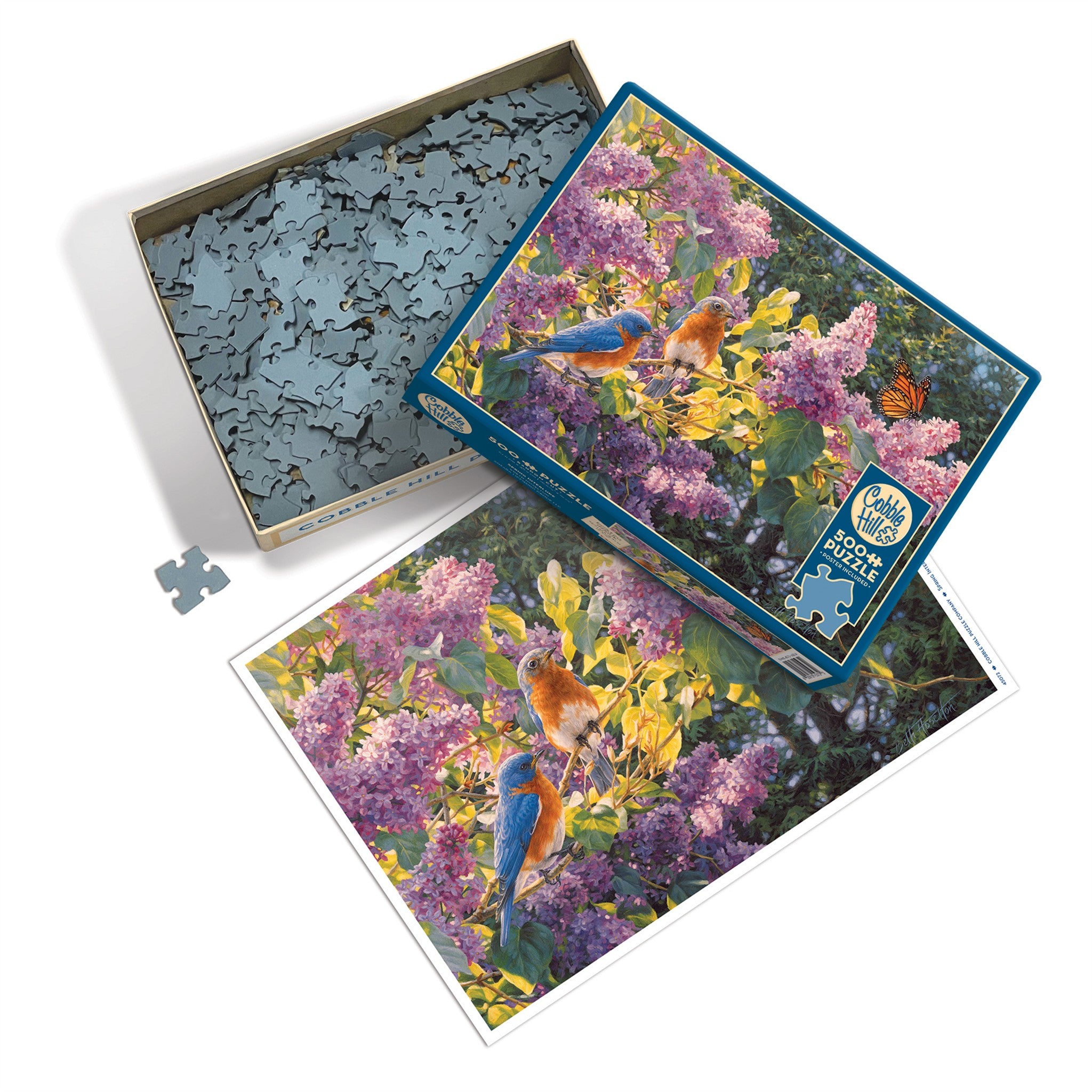 Spring Interlude 500 Piece Puzzle