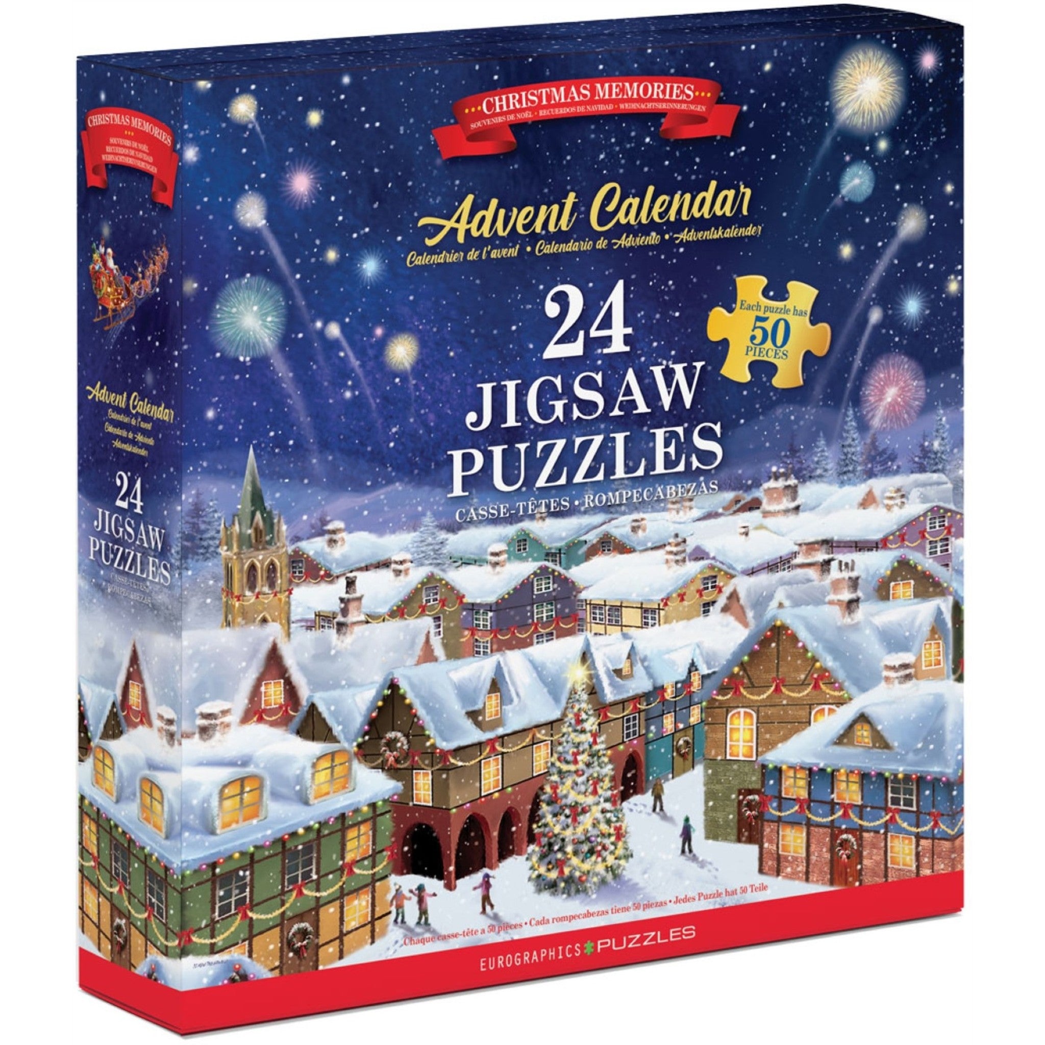 Christmas Memories Treadwell 24 Mini 50 Piece Puzzle Advent