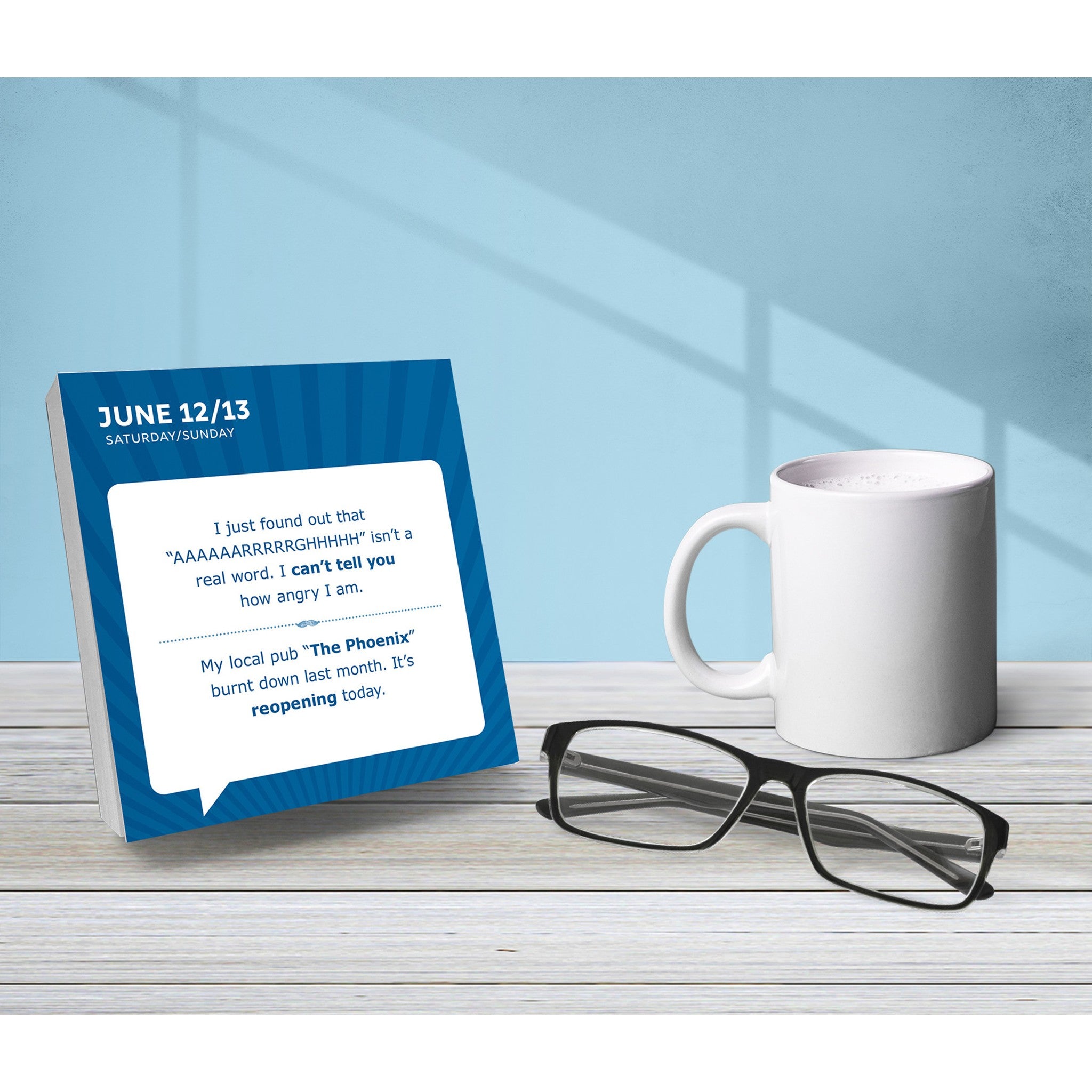 Dad Jokes 2027 Box Calendar