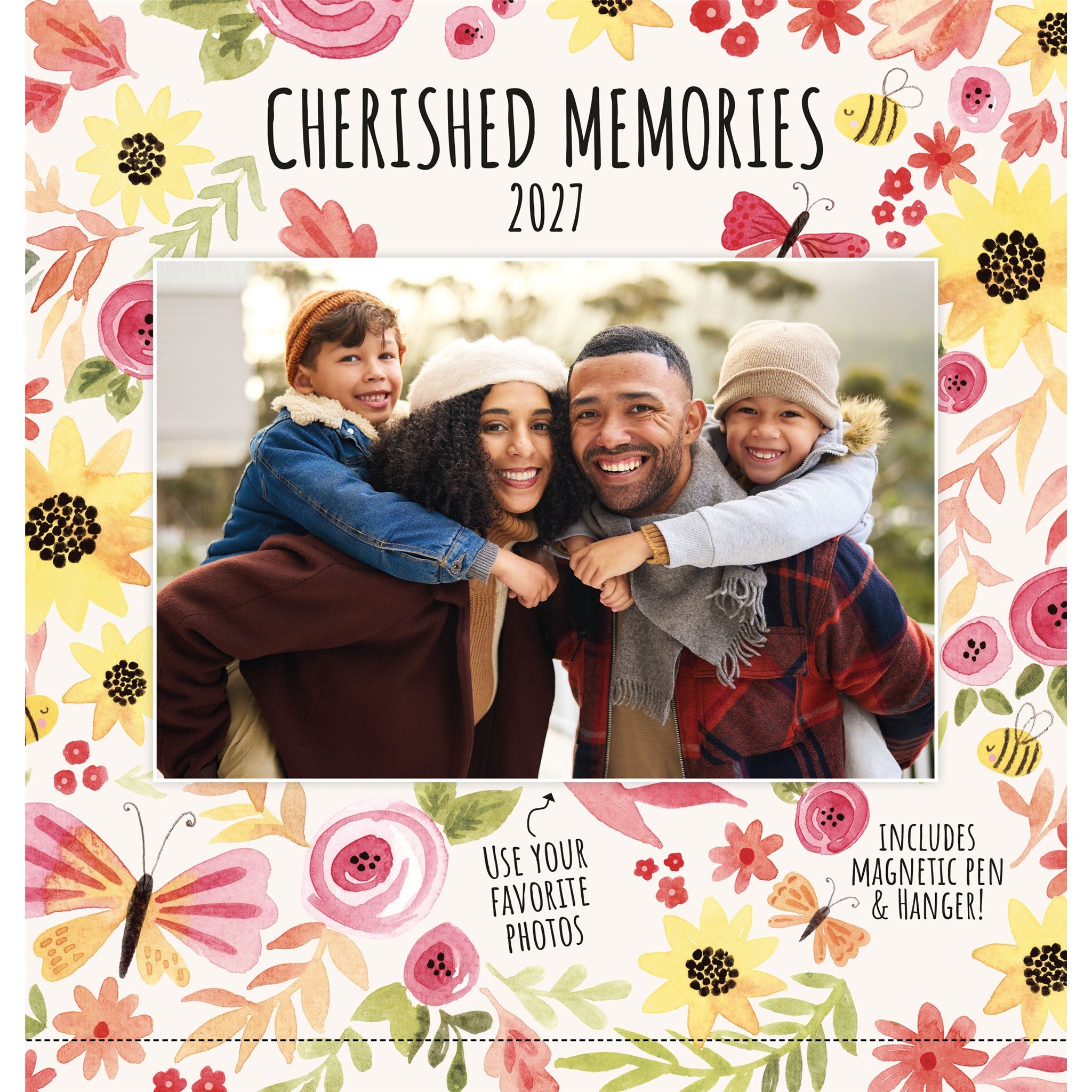 Cherished Memories Magnetic Photo 2027 Mini Calendar