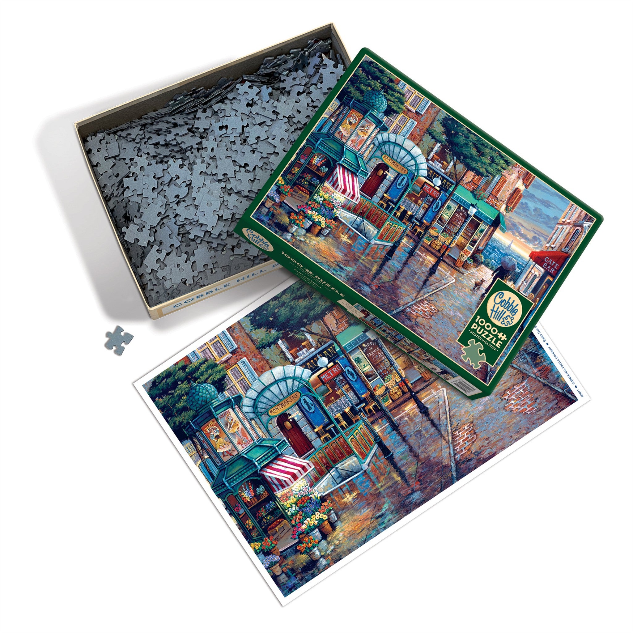 Rainy Day Stroll 1000 Piece Puzzle