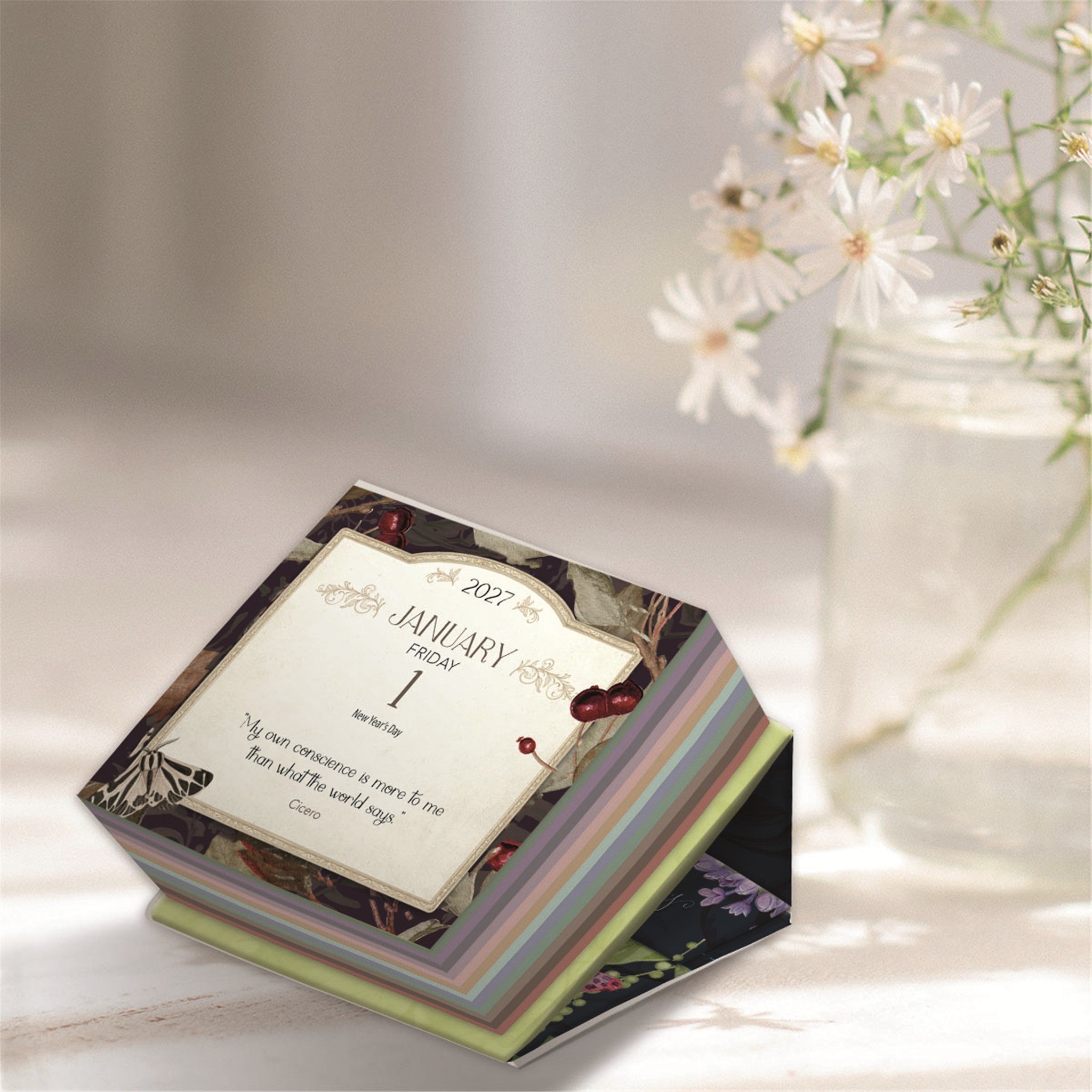 Be Good To Yourself 2027 Small Box Calendar