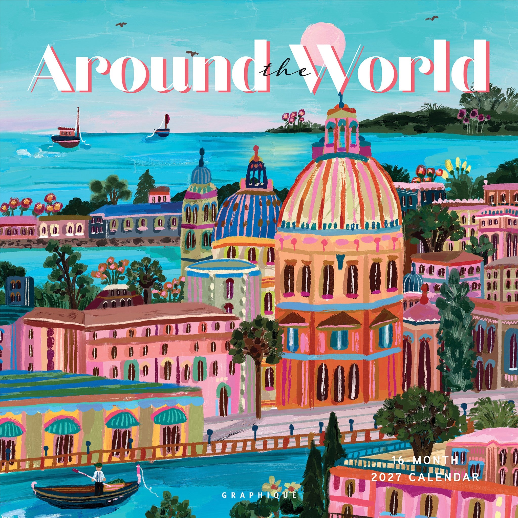 Around the World 2027 Wall Calendar - Online Only
