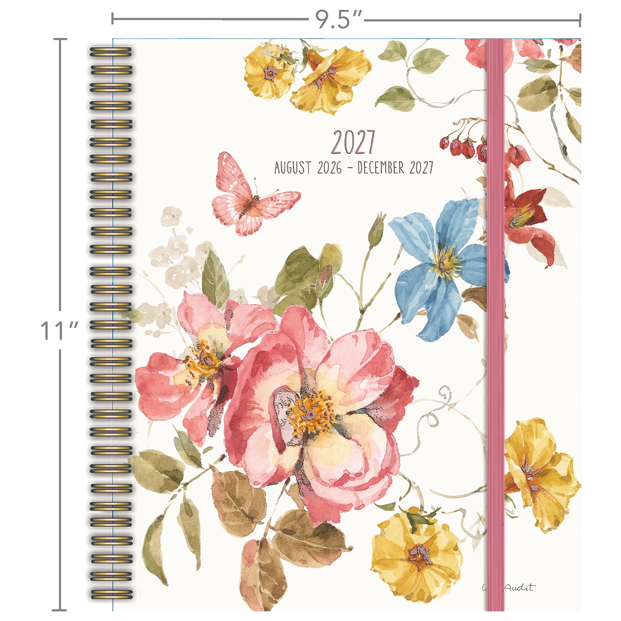 Watercolor Wonder 2026-2027 Engagement Calendar