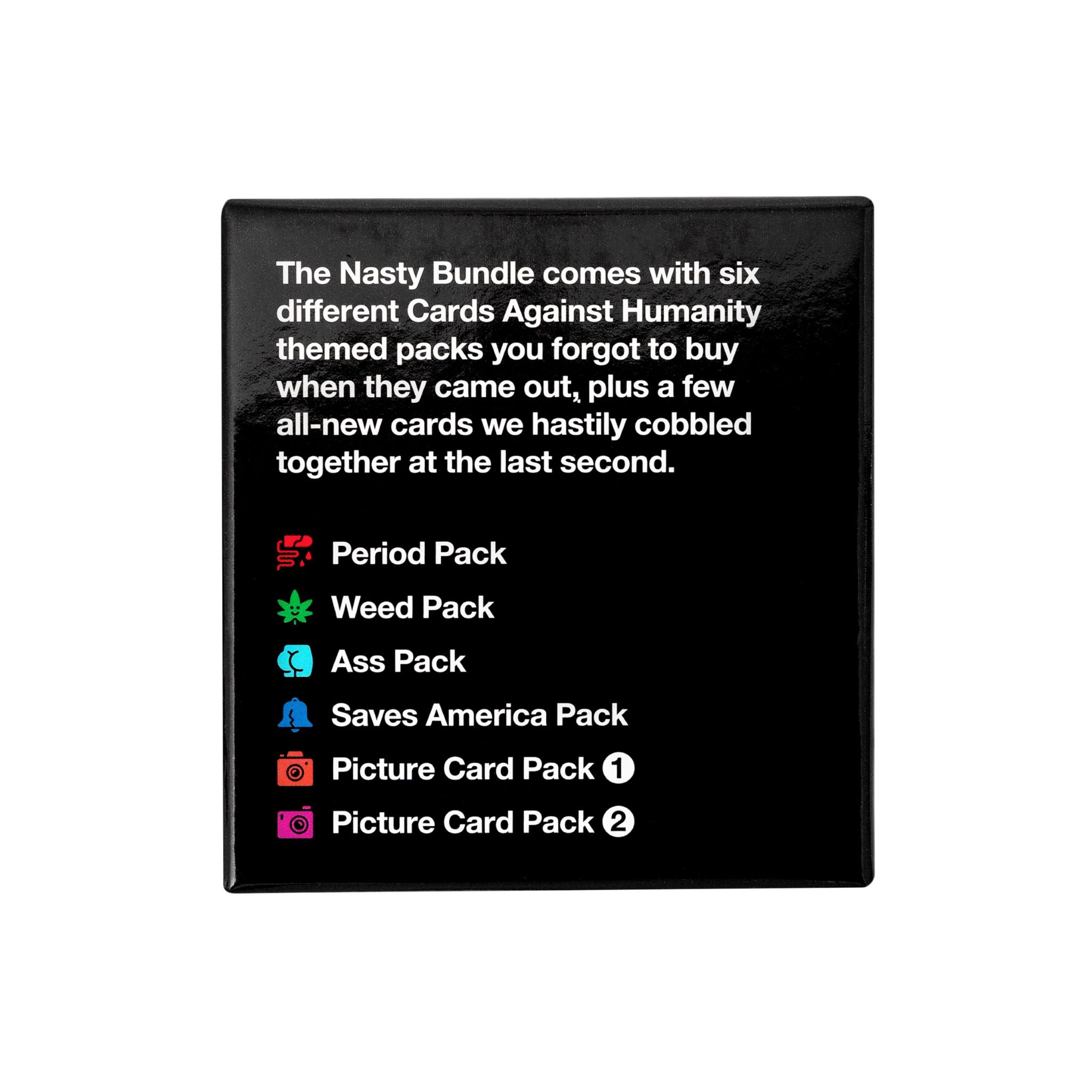 Nasty Bundle Cards Against Humanity