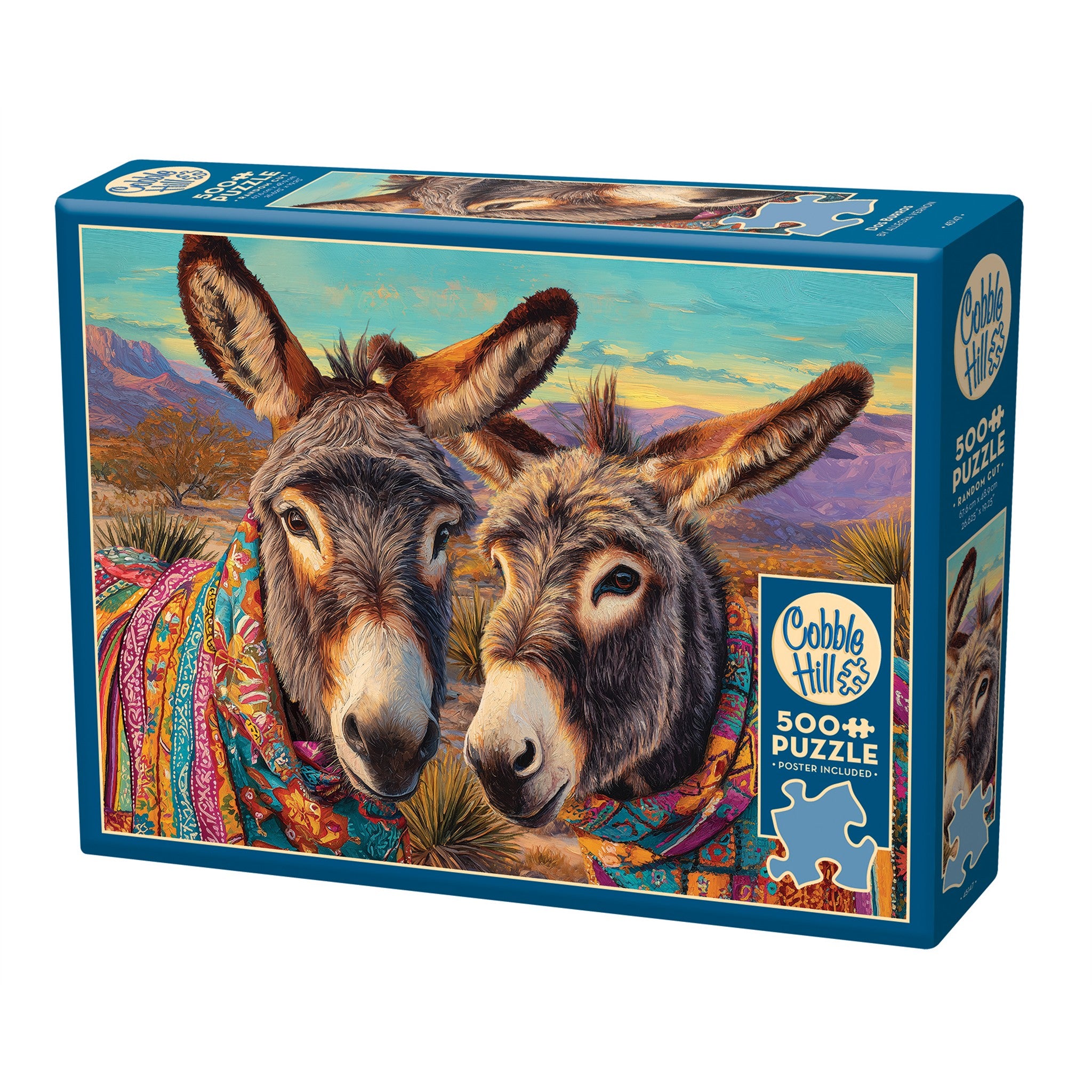 Dos Burros 500 Piece Puzzle