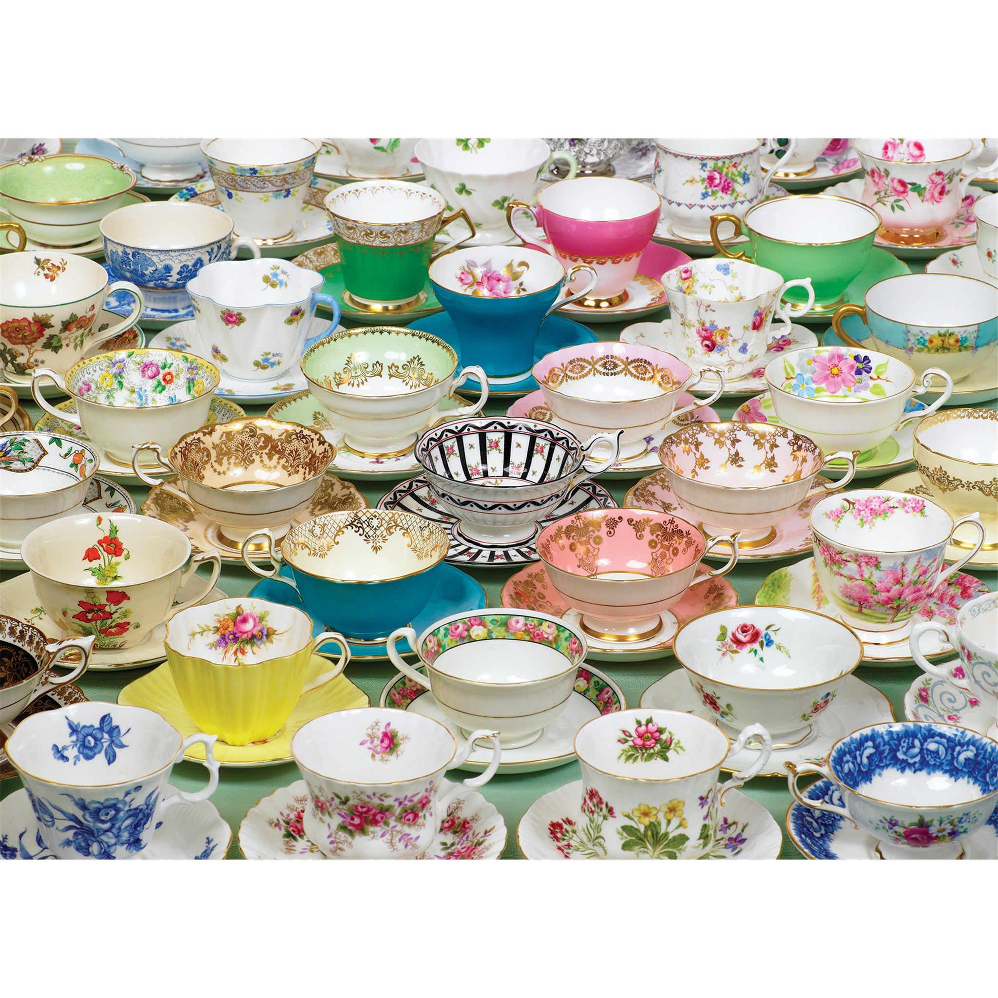 Teacups 1000 Piece Puzzle