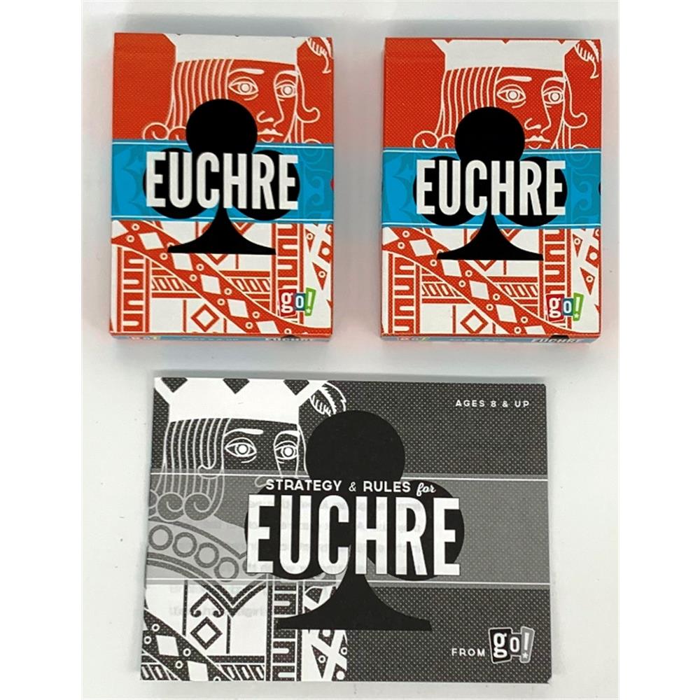 Euchre 2 Deck Cards - Calendar Club Canada