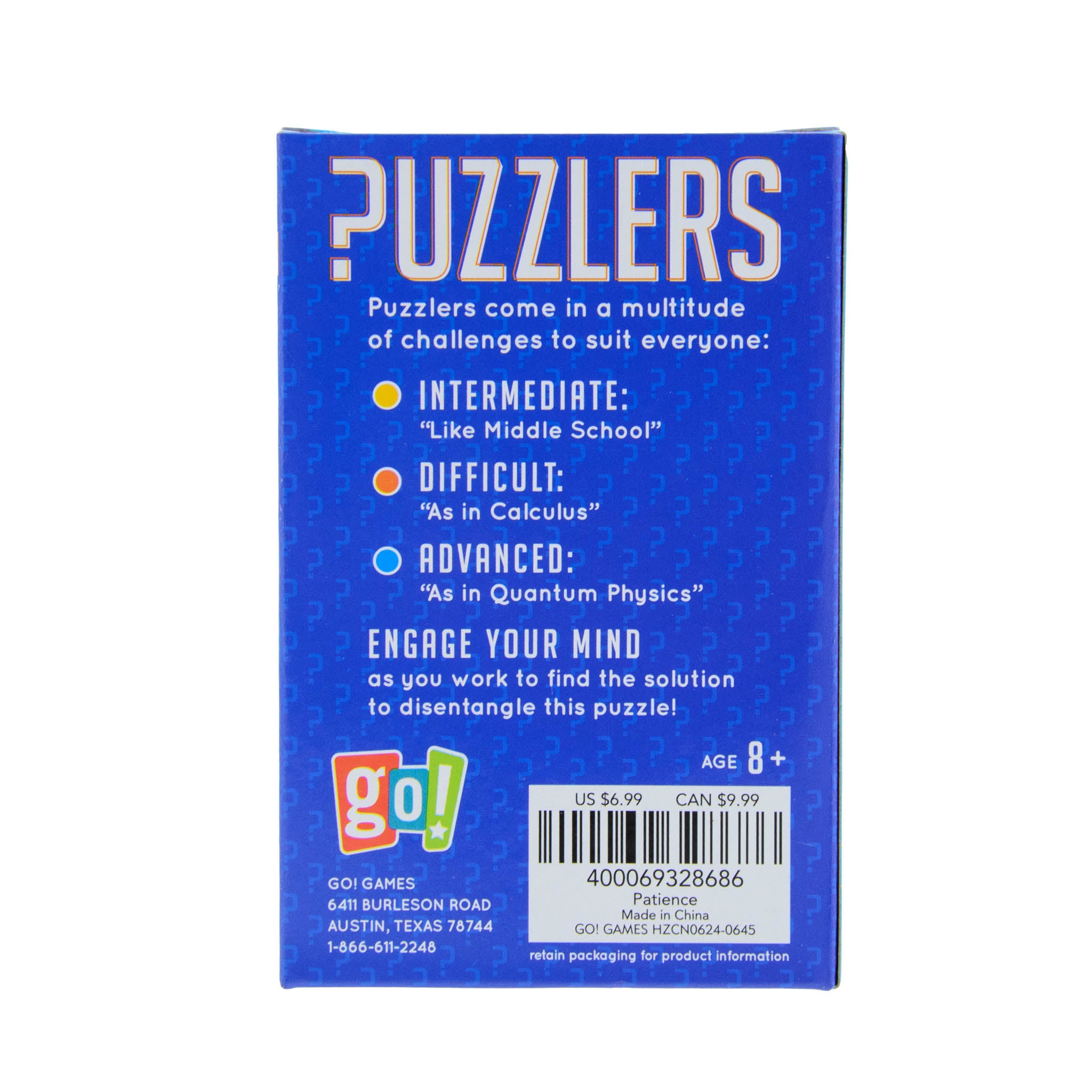 Patience Puzzler Advanced