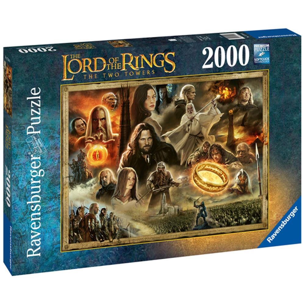 LOTR The Two Towers Jigsaw Puzzle (2000 Piece) - Online Exclusive