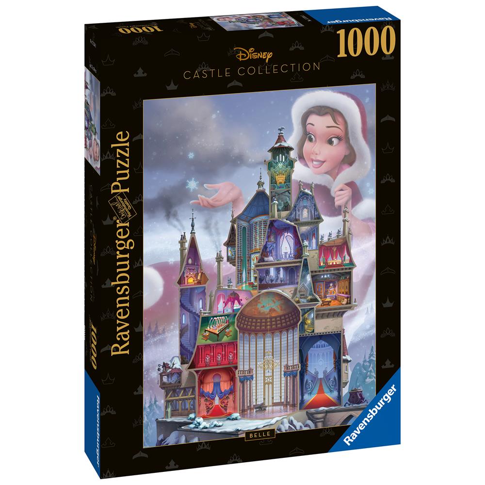 Belle Disney Castle Jigsaw Puzzle (1000 Piece) - Online Exclusive
