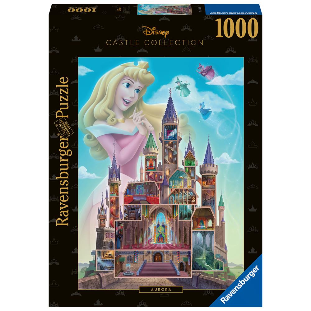 Aurora Disney Castle Jigsaw Puzzle (1000 Piece) - Online Exclusive