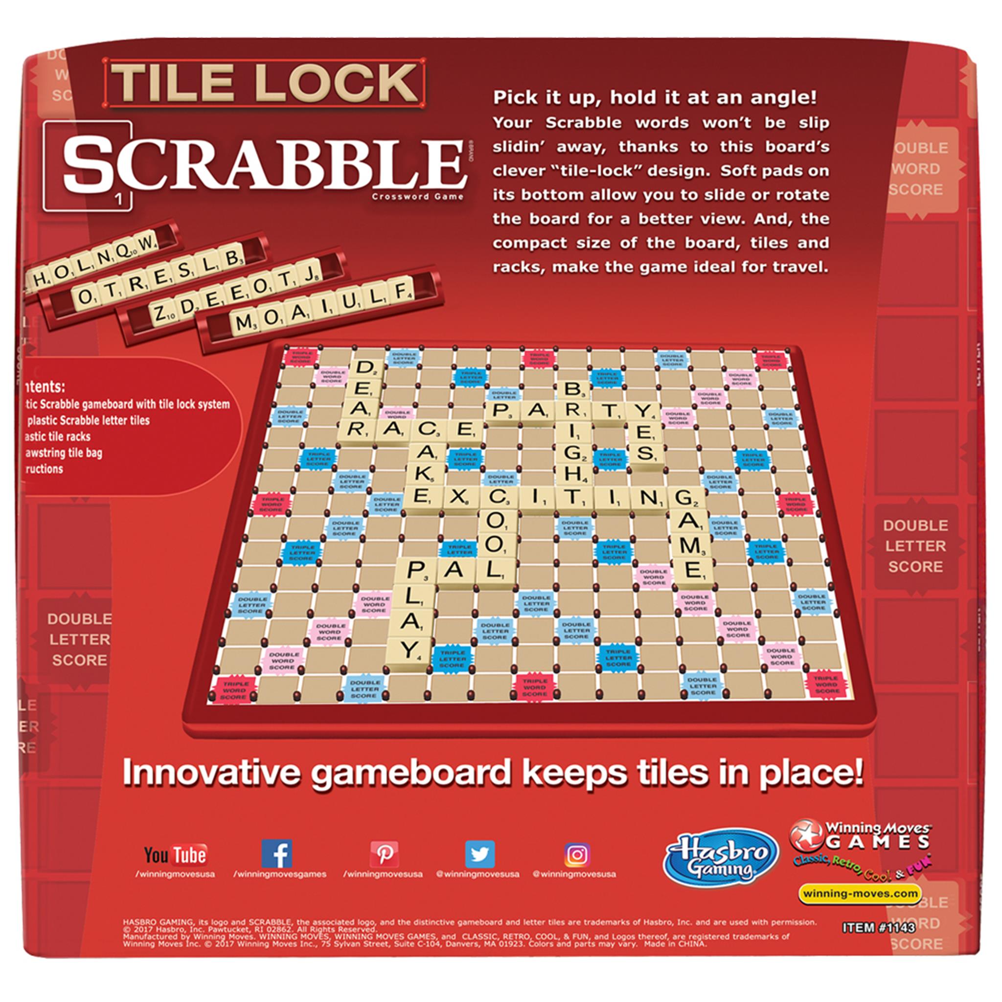 Tile Lock Scrabble Board Game - Calendar Club Canada