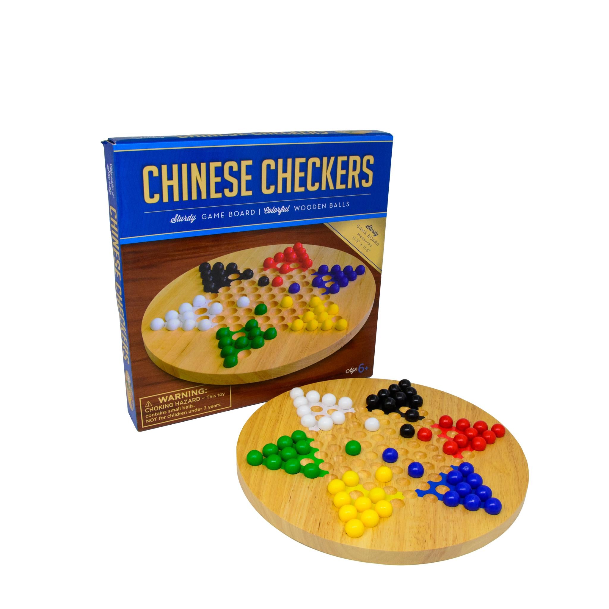 Chinese Checkers (Wooden Marbles)