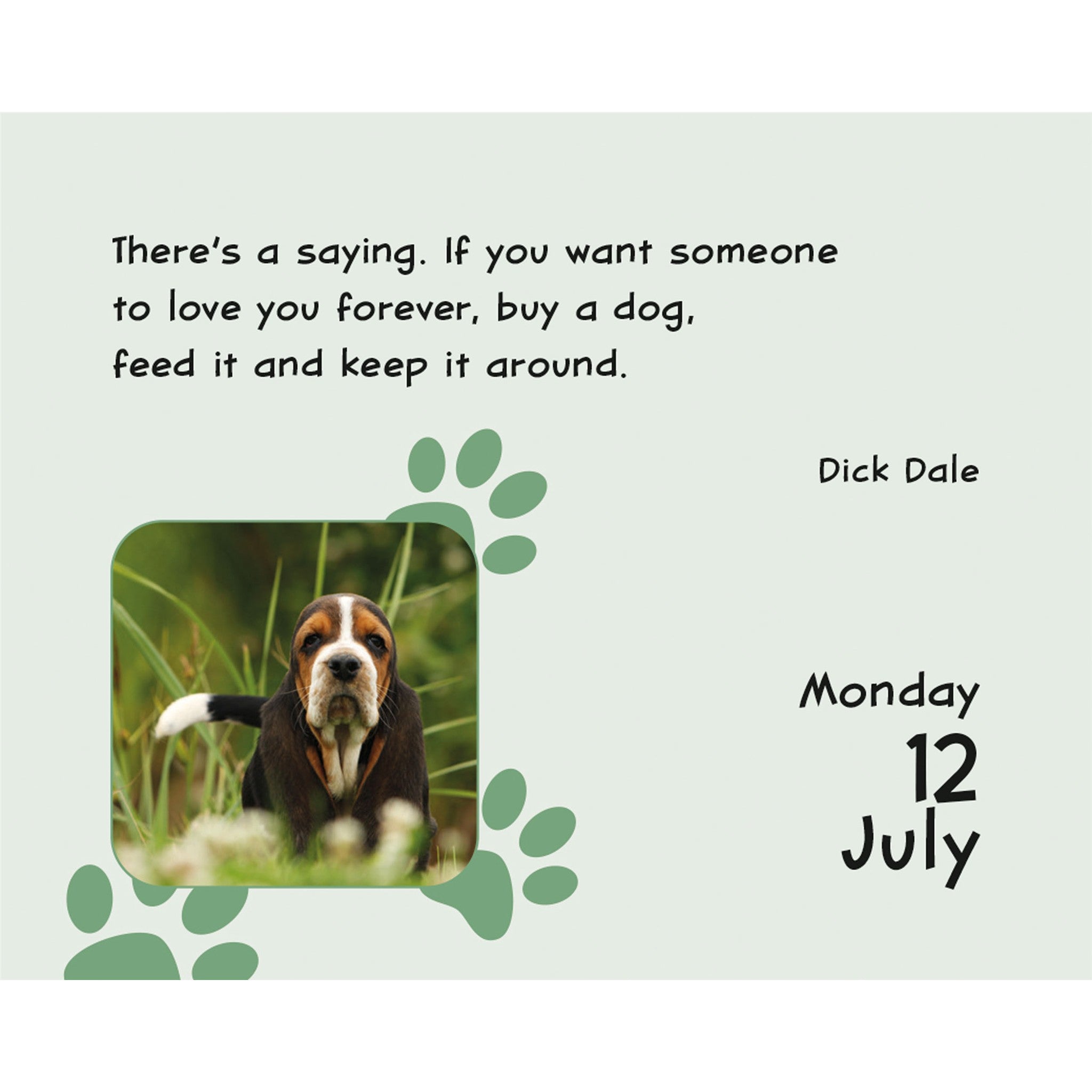Puppies 2027 Small Box Calendar