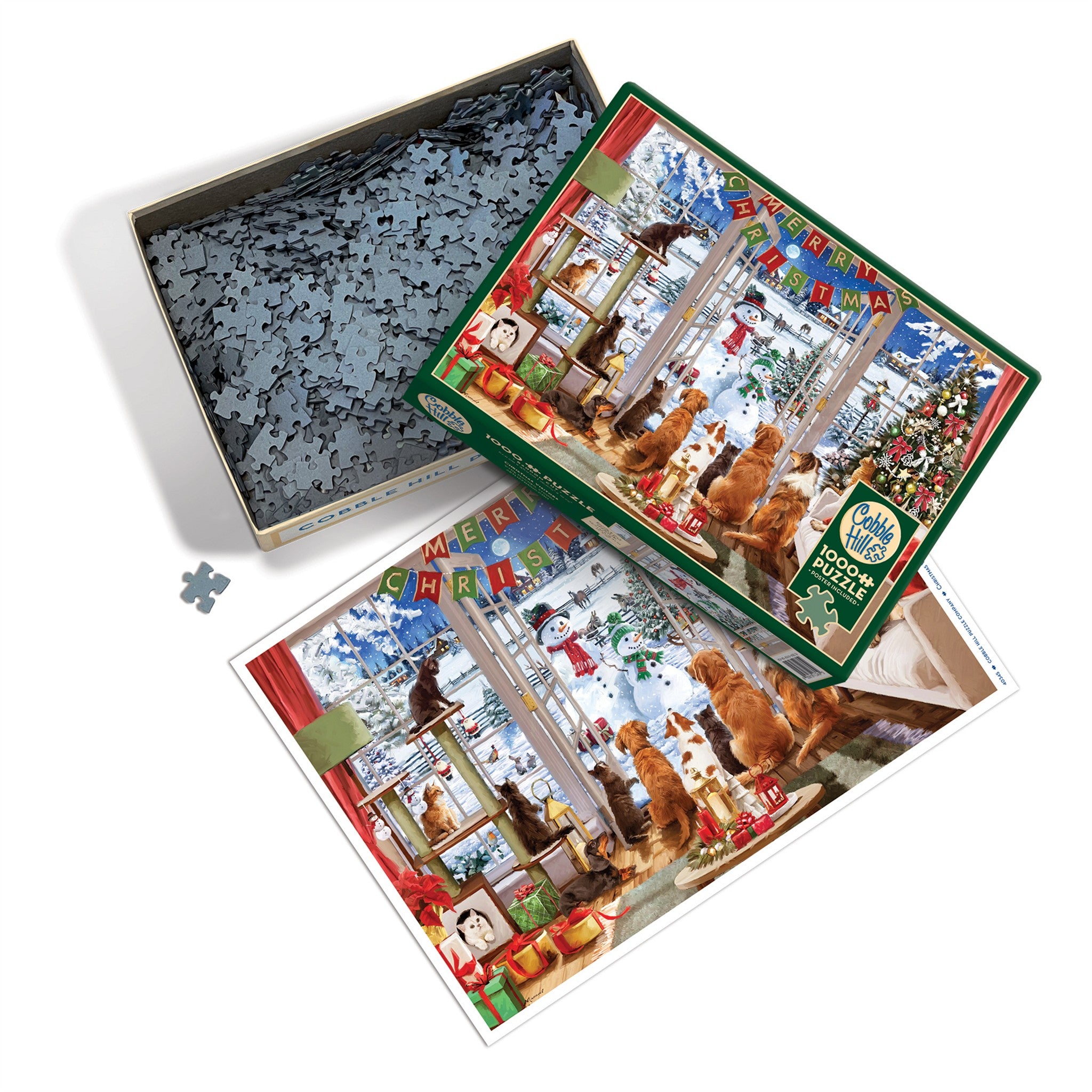 Christmas Visitors 1000 Piece Puzzle