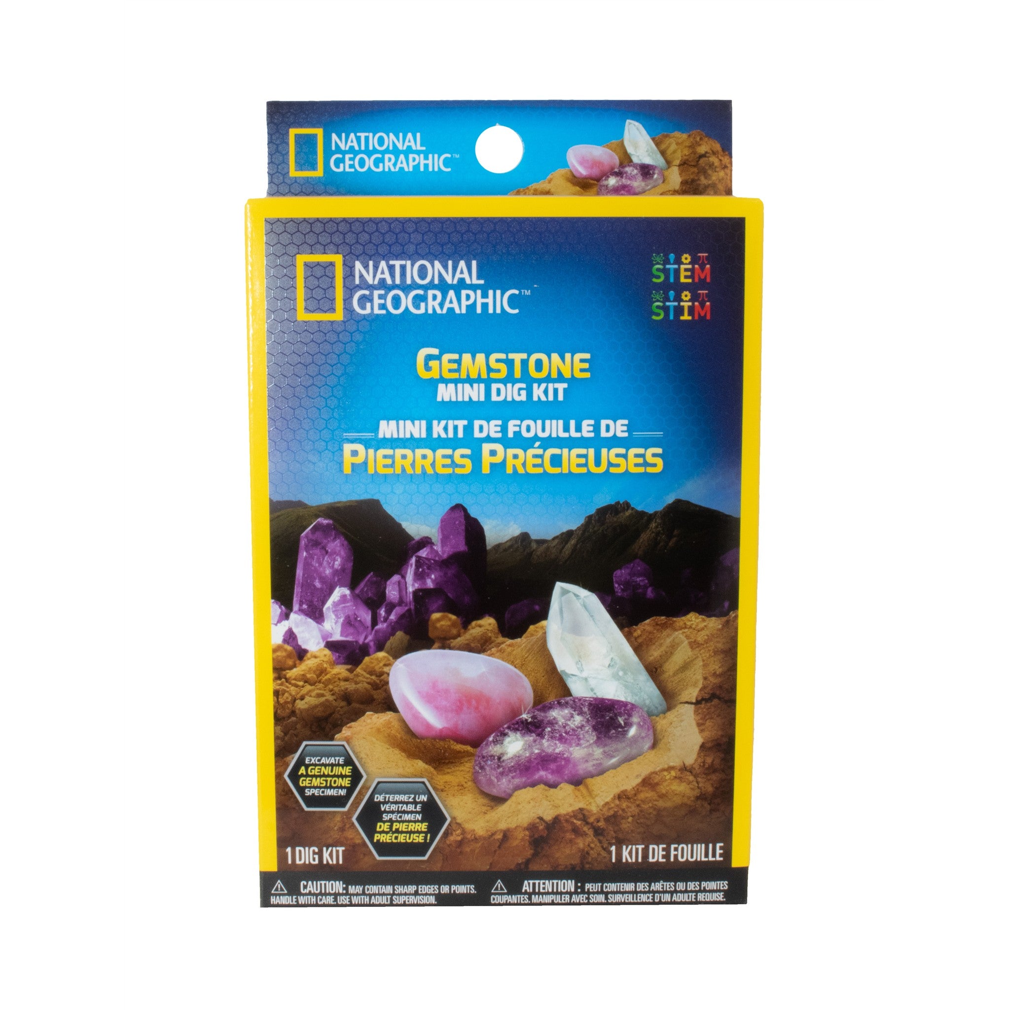 Gemstone Mini Dig Kit National Geographic - Calendar Club Canada