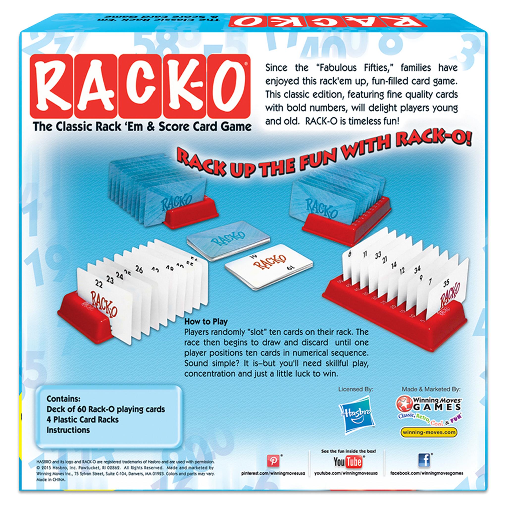 Racko Game - Calendar Club Canada