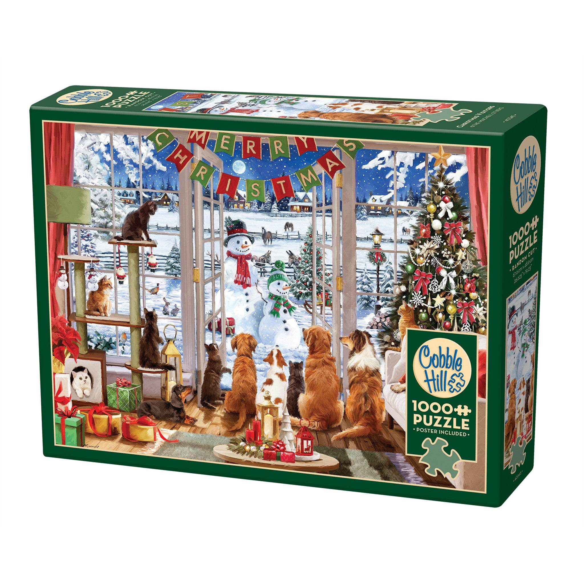 Christmas Visitors 1000 Piece Puzzle