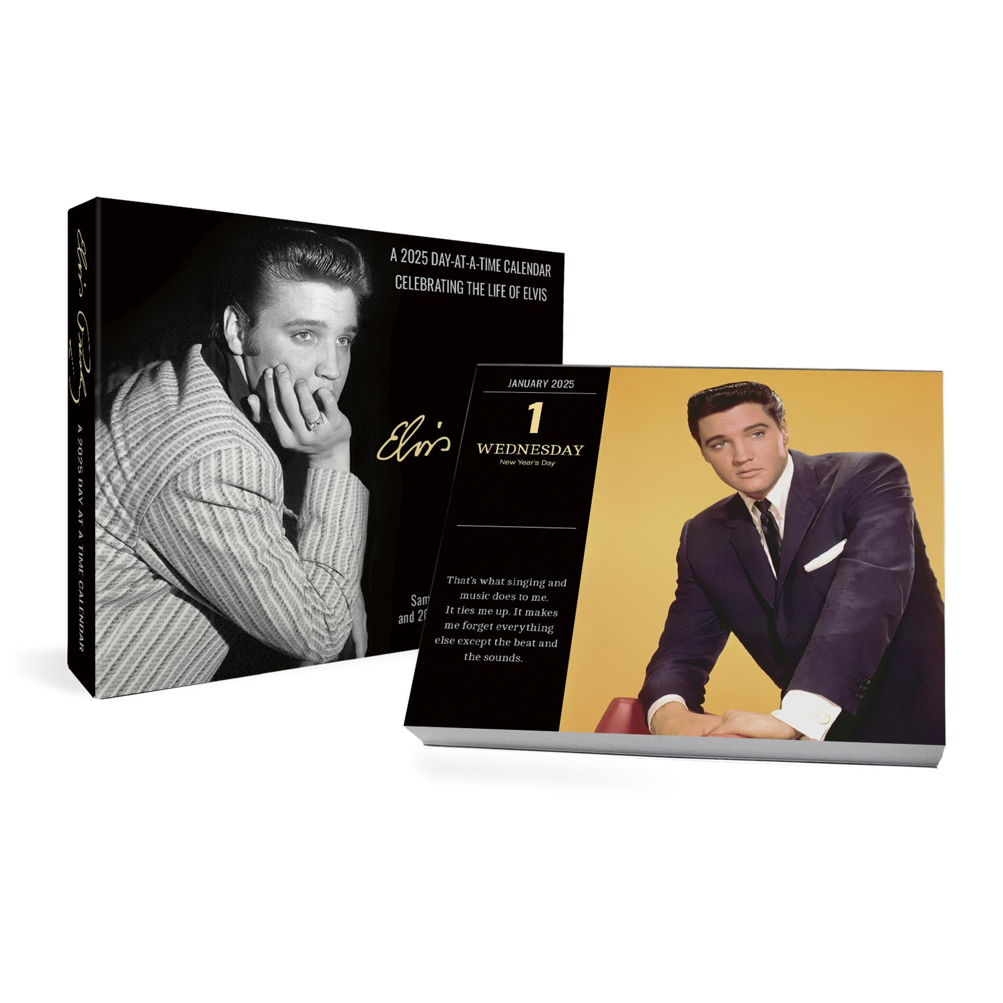 Elvis Presley Box 2025 Calendar