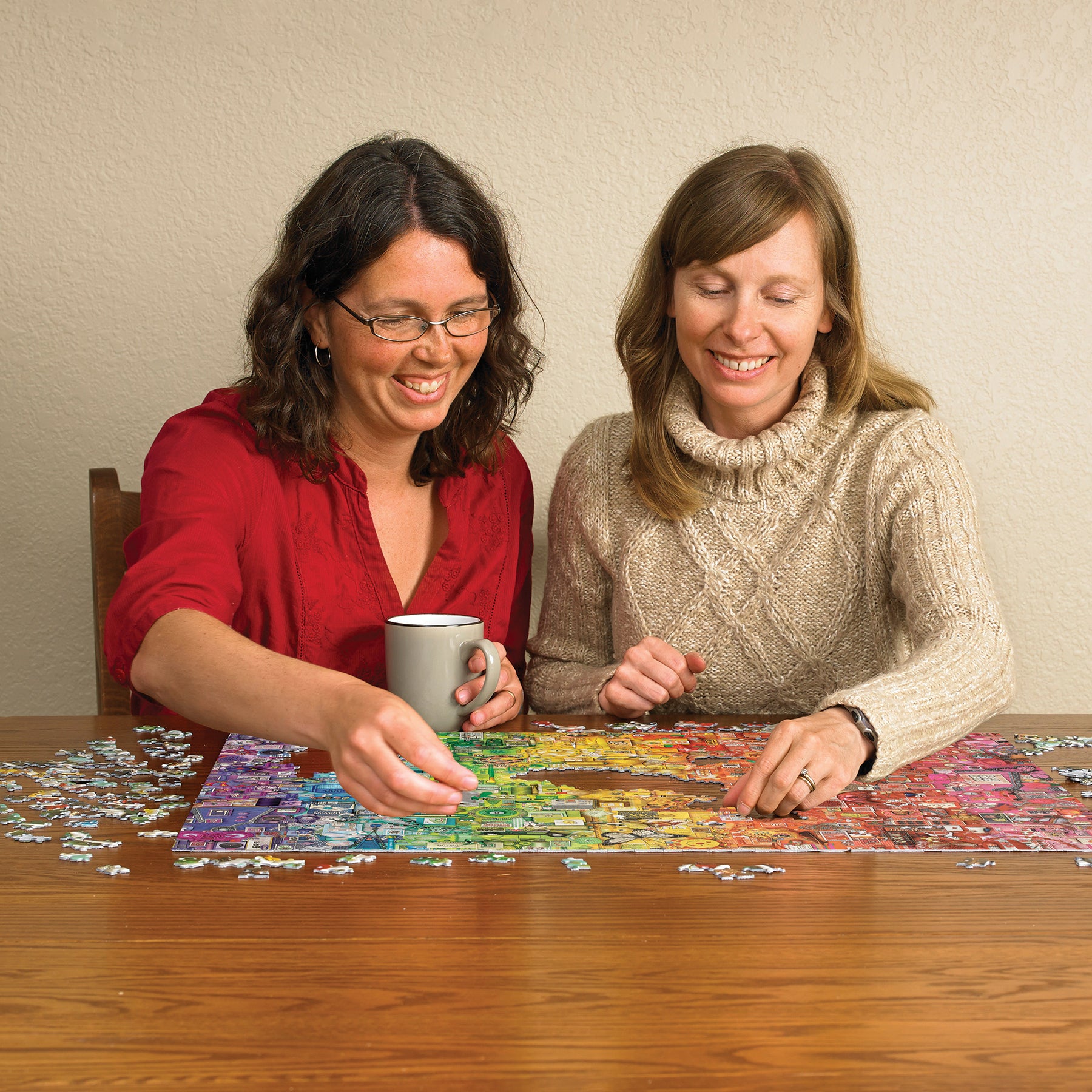 Colourful Rainbow 1000 Piece Puzzle