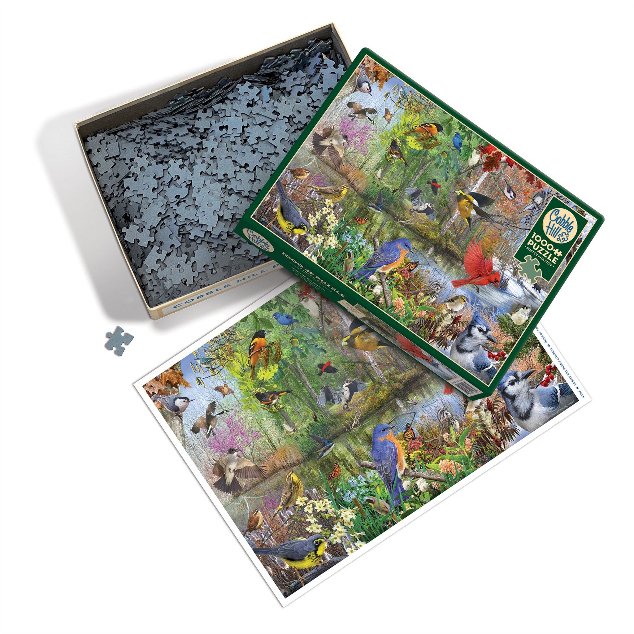 Birds of the Season 1000 Piece Puzzle